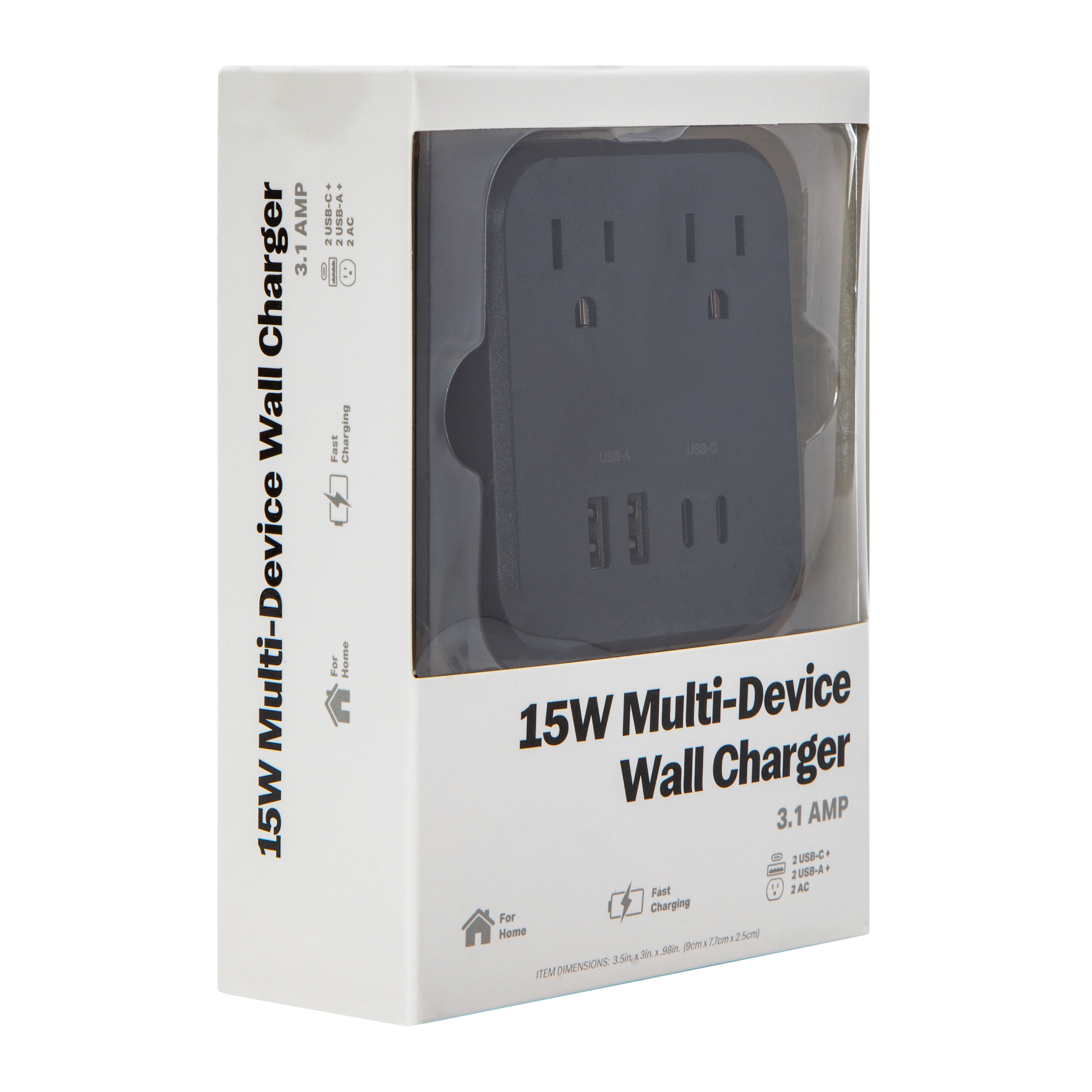 Cargador de Pared 15W USB-C USB y Salidas Pa Cargar To Sin Lios 6