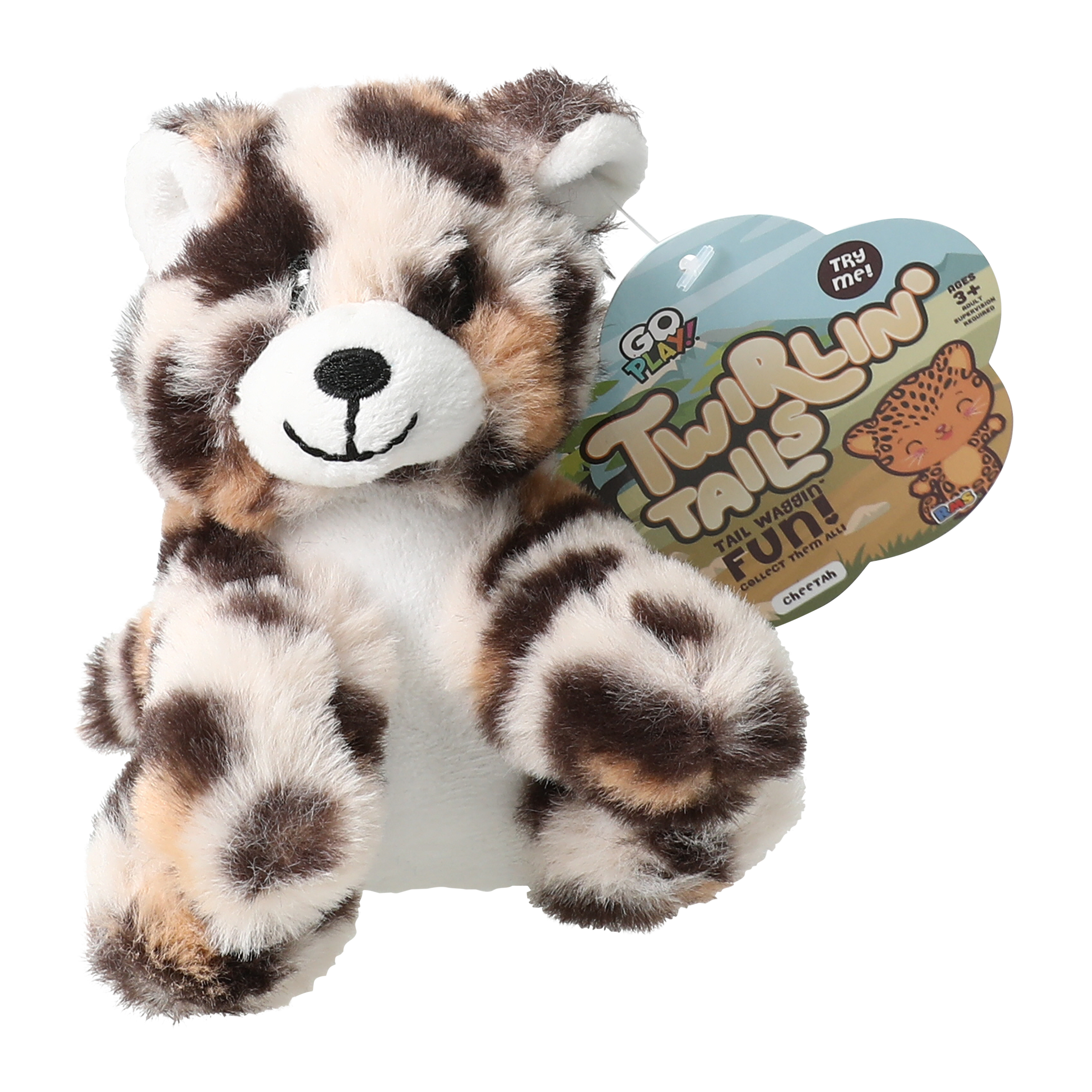 Twirlin' Tails Stuffed Animal 5in