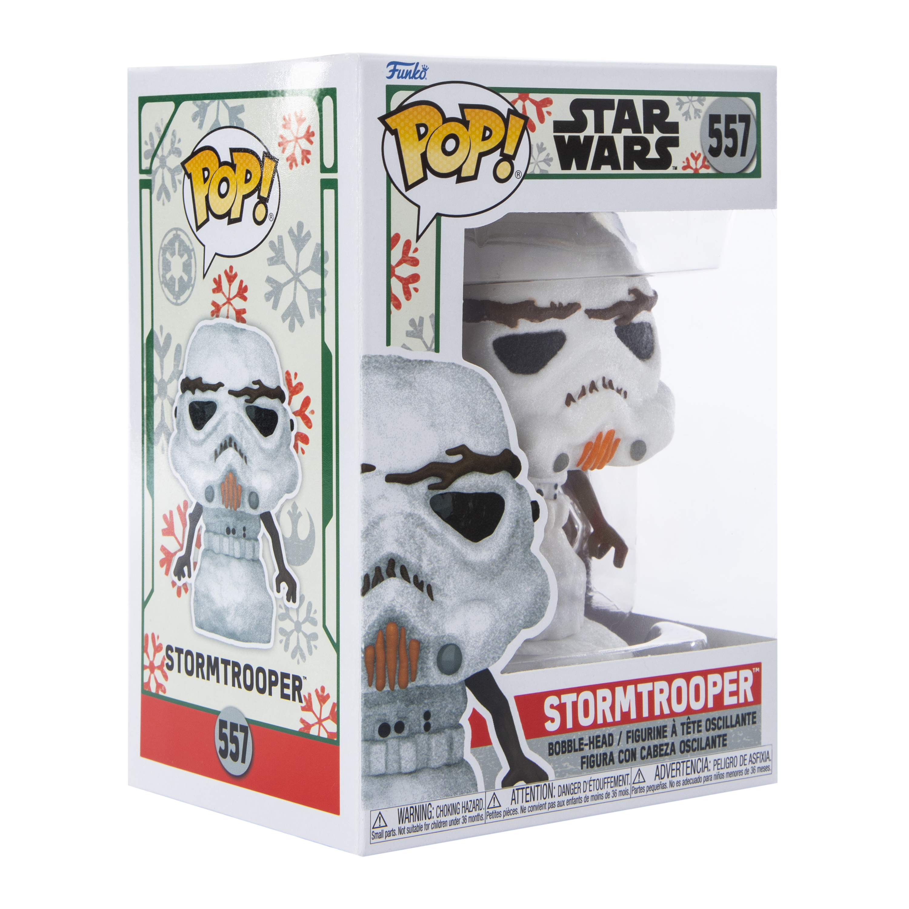 Funko Pop! Holiday Star Wars Stormtrooper Bobble-Head