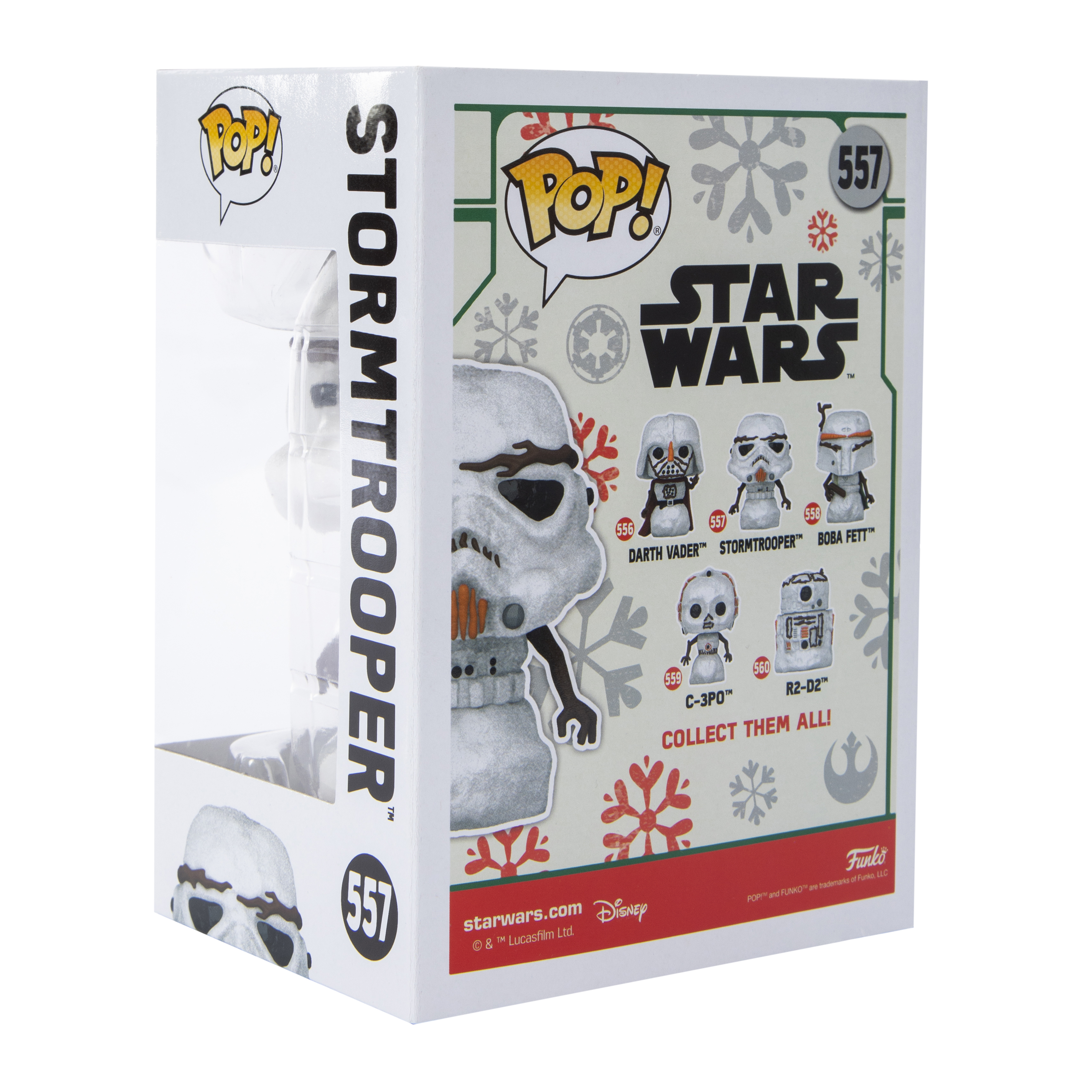 Funko Pop! Holiday Star Wars Stormtrooper Bobble-Head