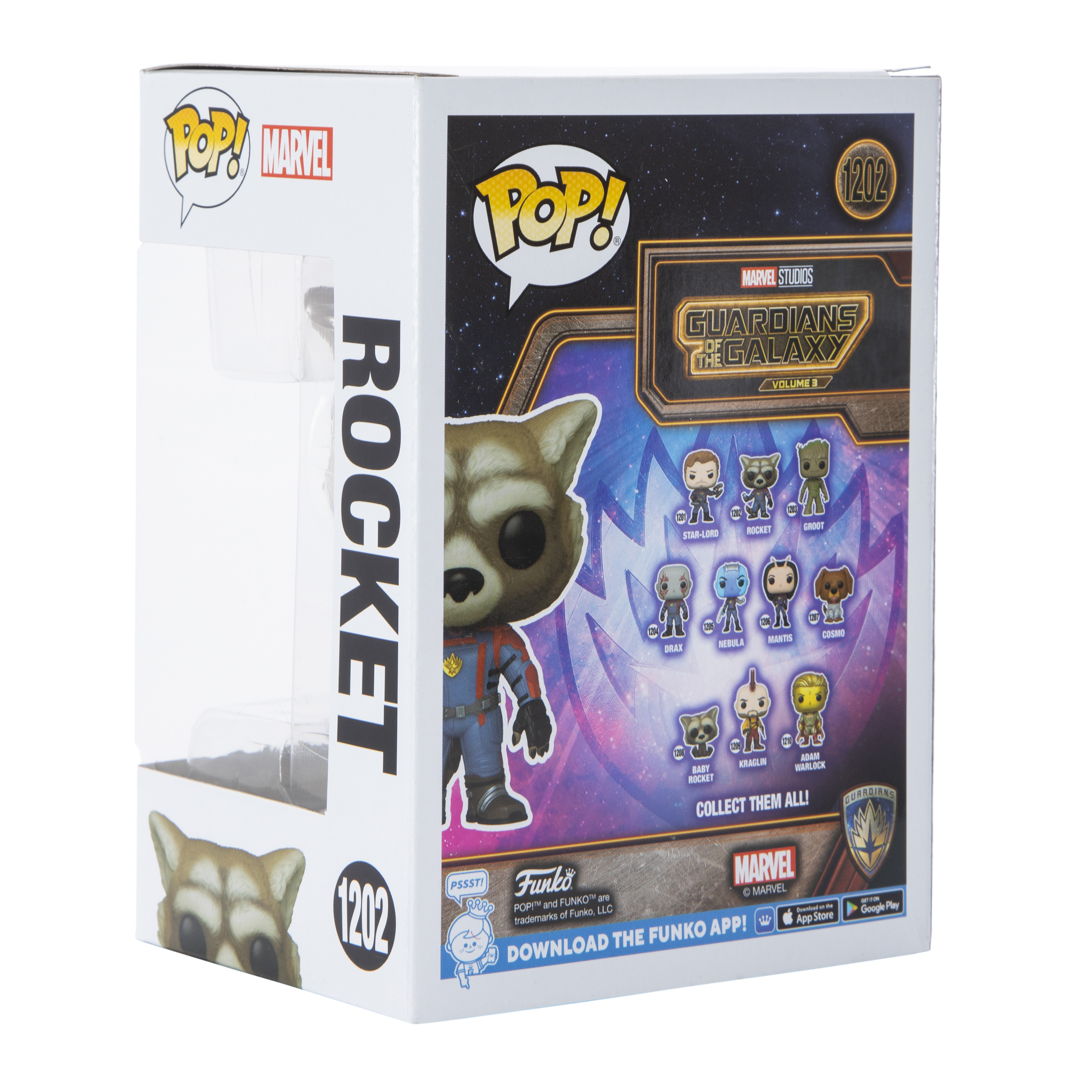 Funko Pop! Guardians Of The Galaxy Rocket Bobble-Head