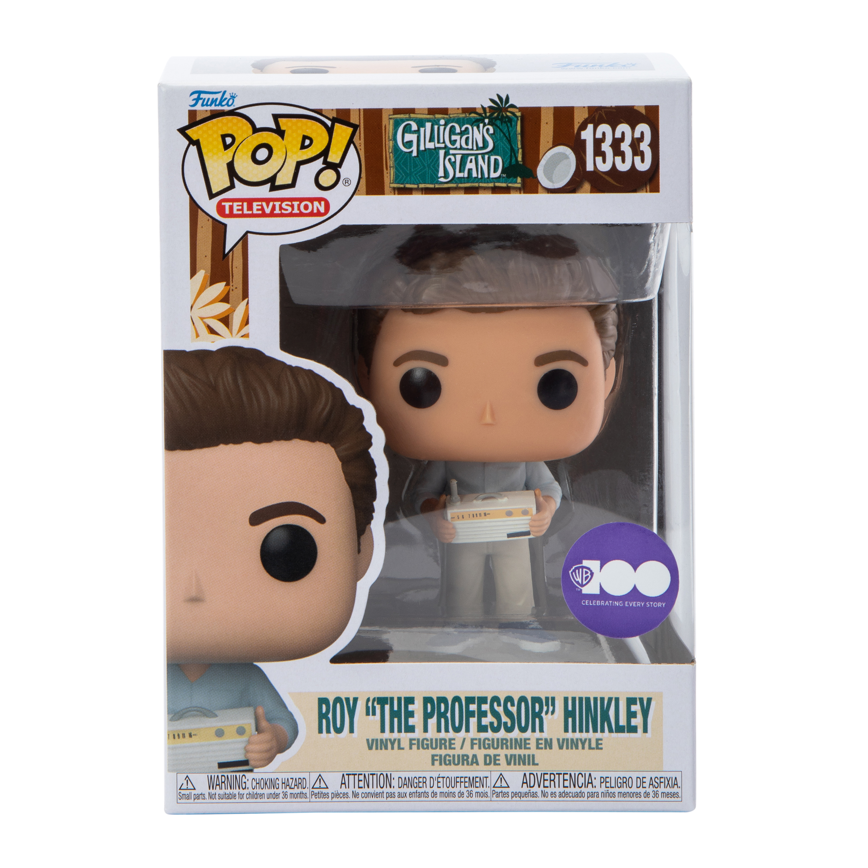 Funko Pop! Gilligan's Island™ Roy 'The Professor' Hinkley Vinyl Figure