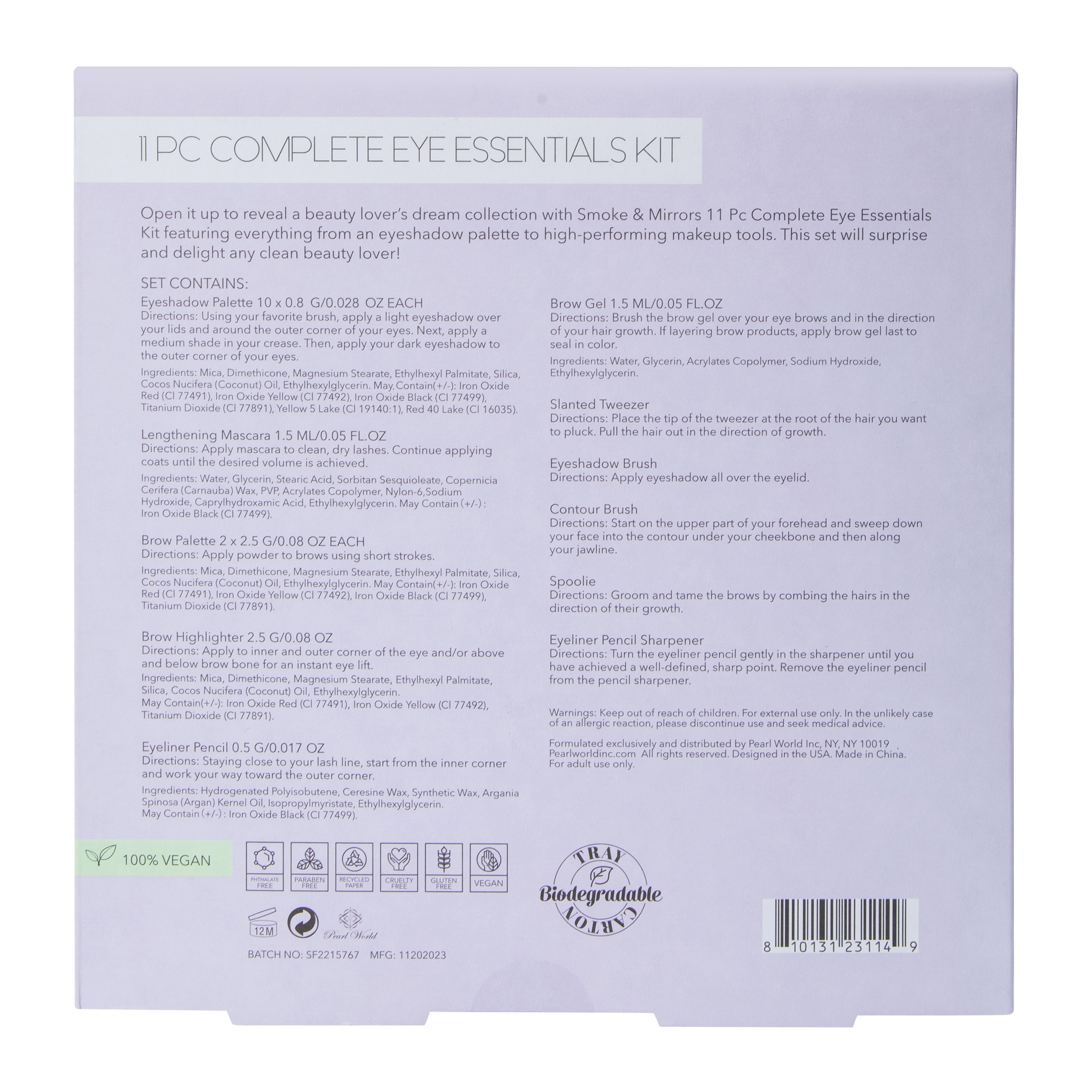 Complete Eye Essentials Kit 11-Piece