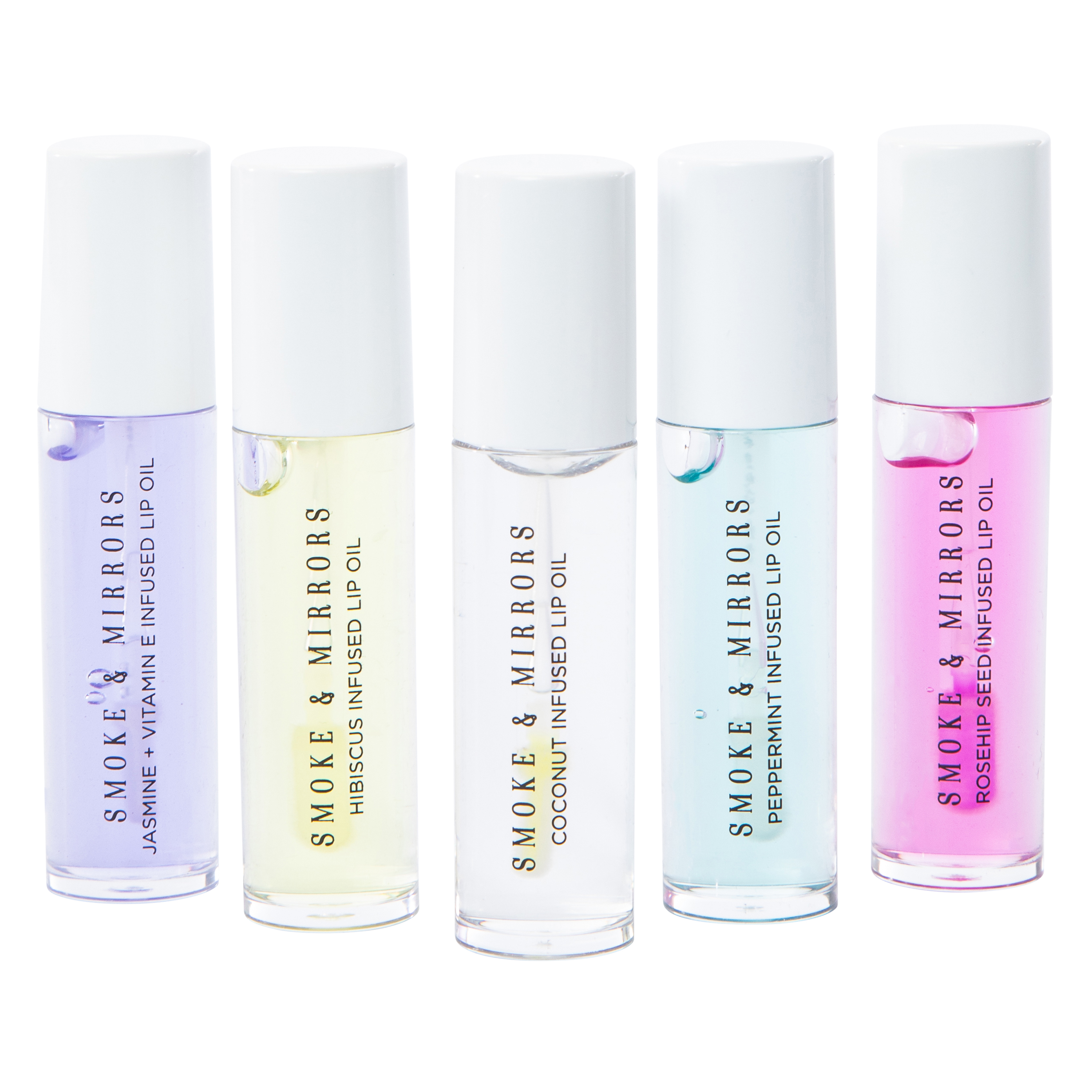Smoke & Mirrors Multi-Oil Infused Lip Oil Set 5-Count