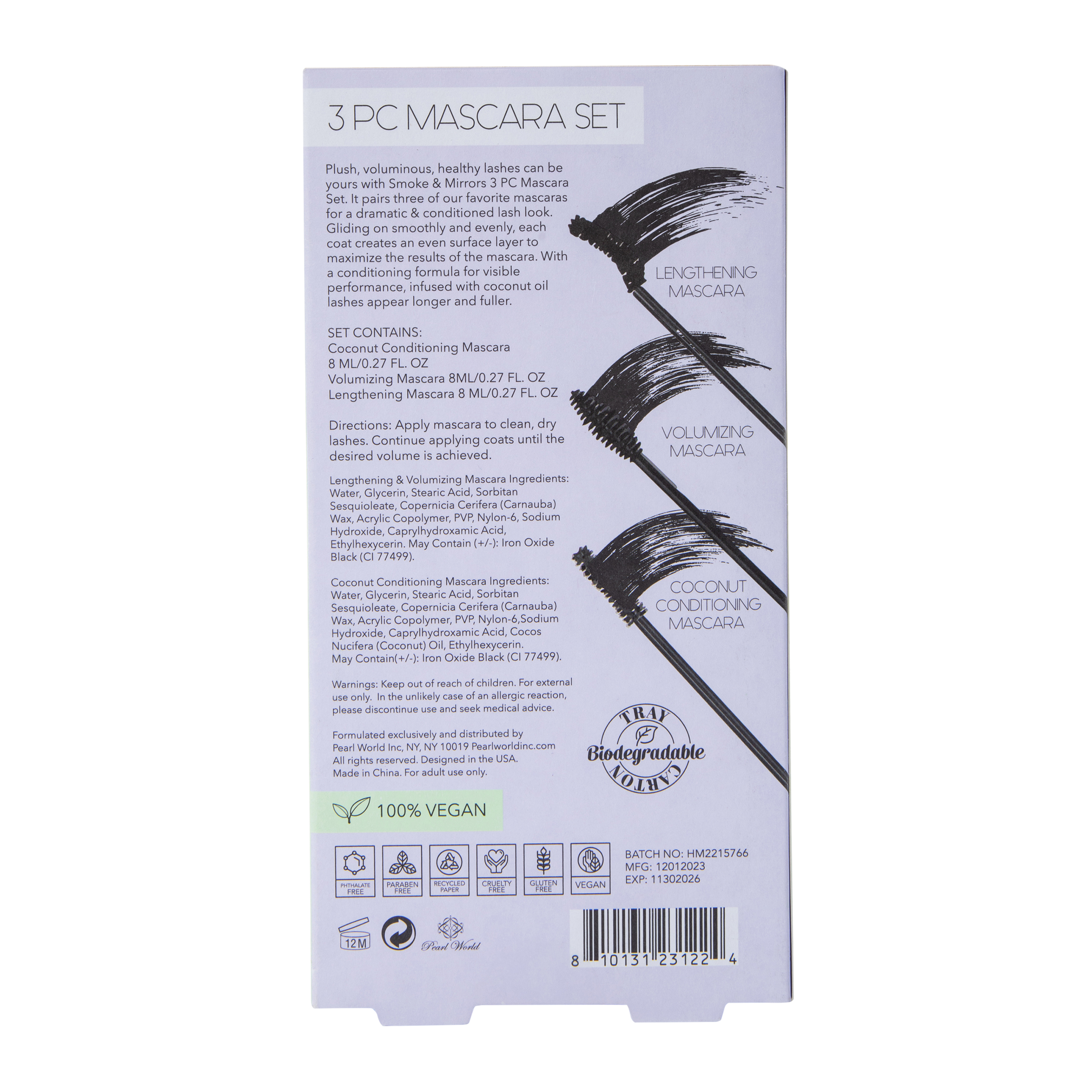 Mascara Set 3-Piece