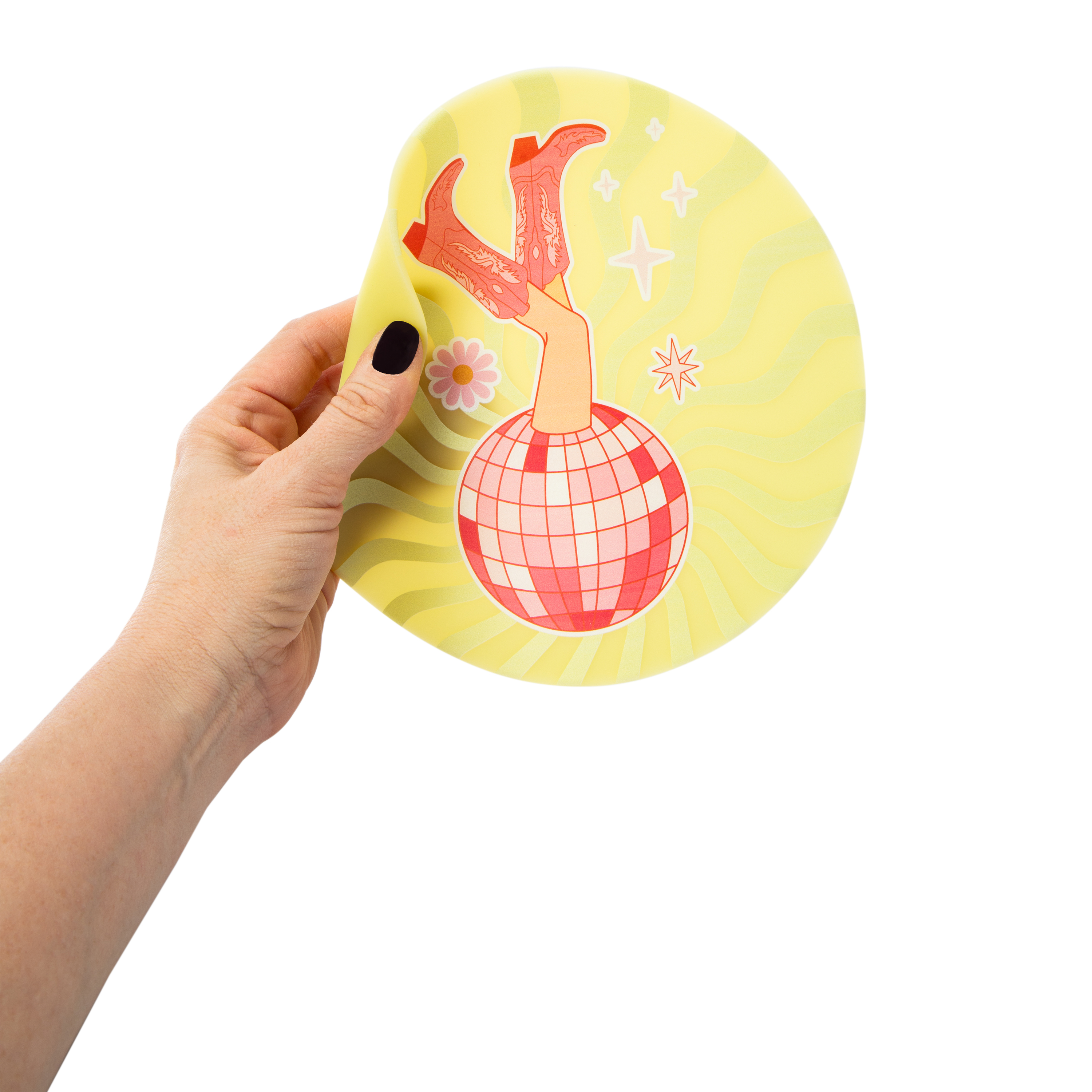 Round Silicone Mouse Pad 7.87in