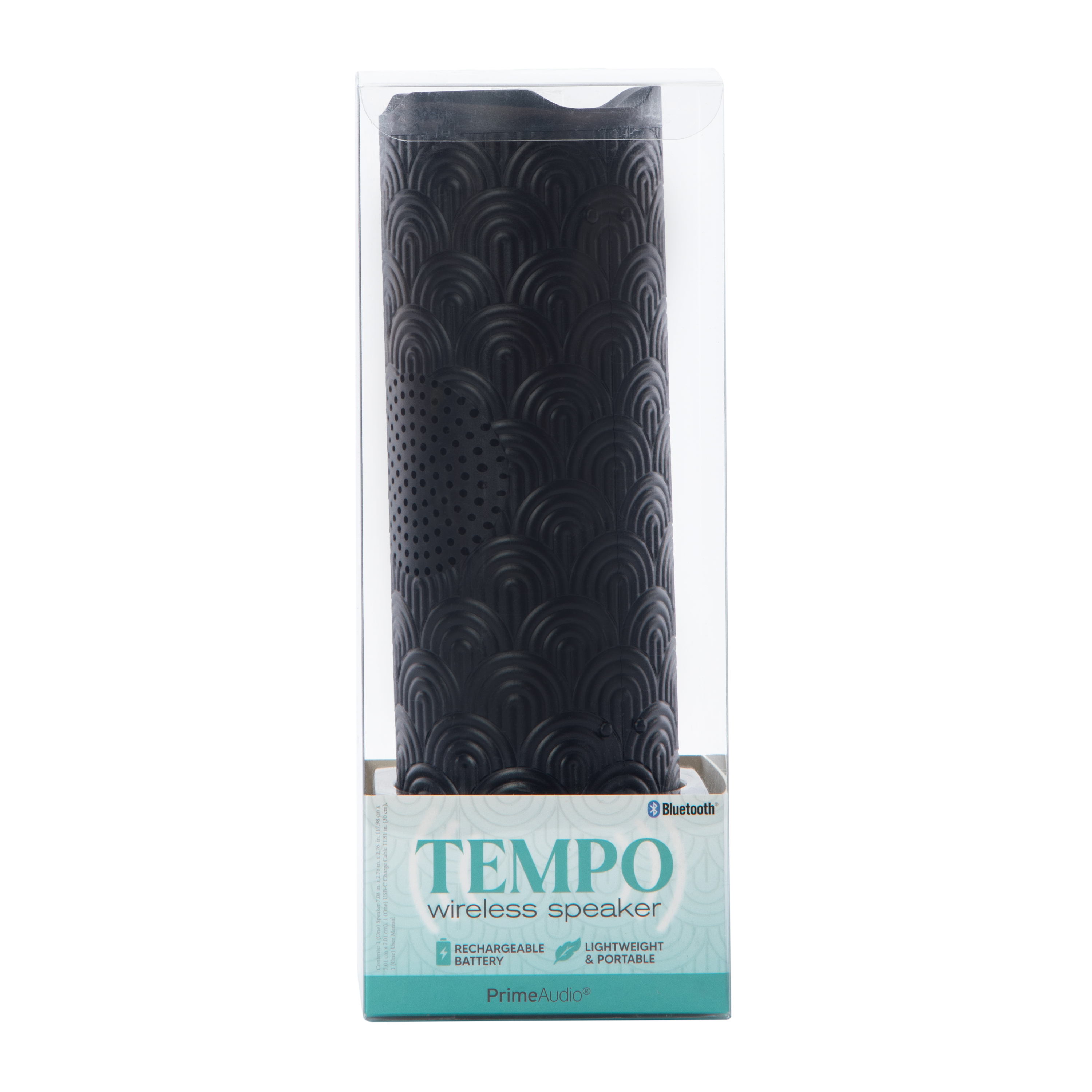 Geometric Textured Tempo Wireless Speaker