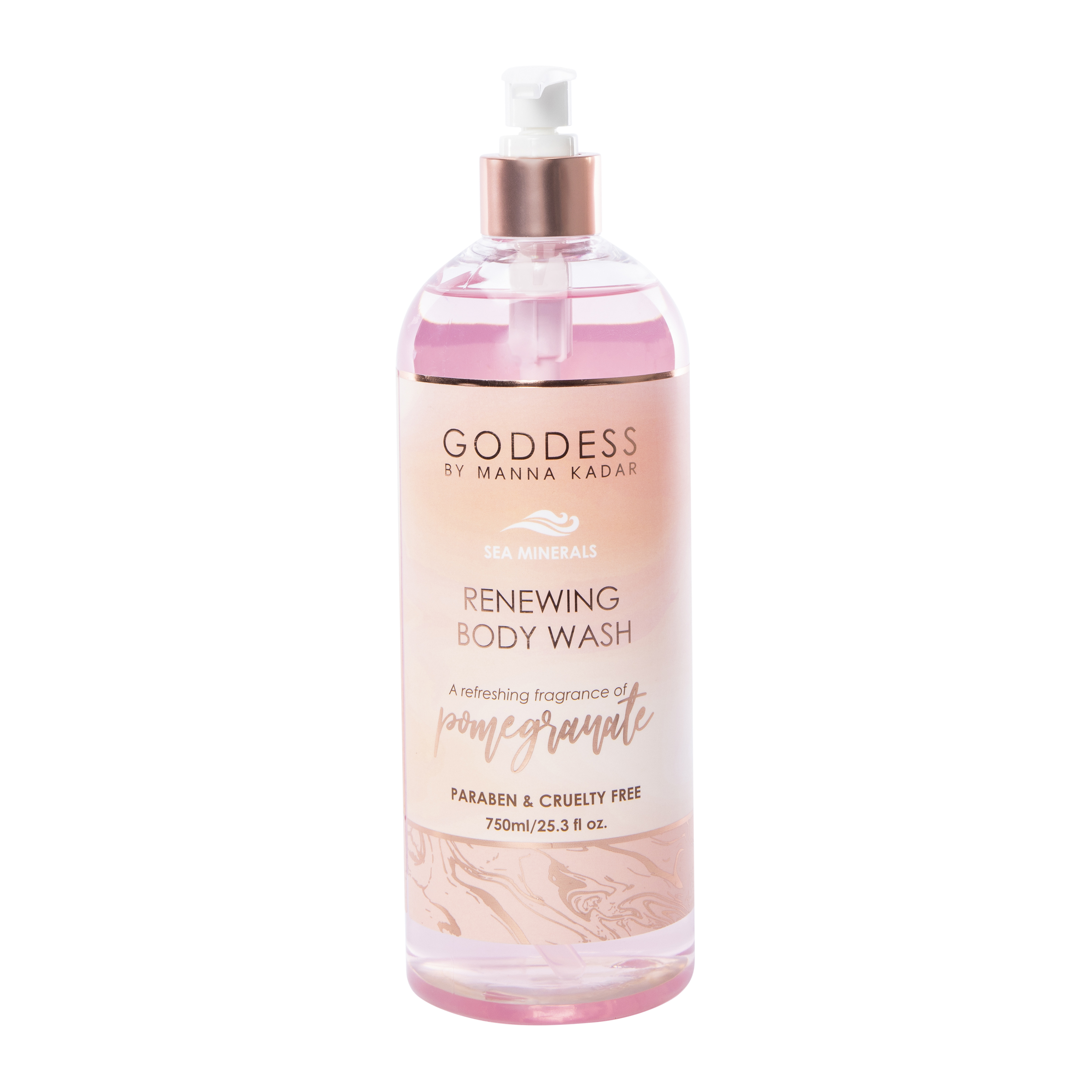 Goddess By Manna Kadar Renewing Body Wash - Pomegranate