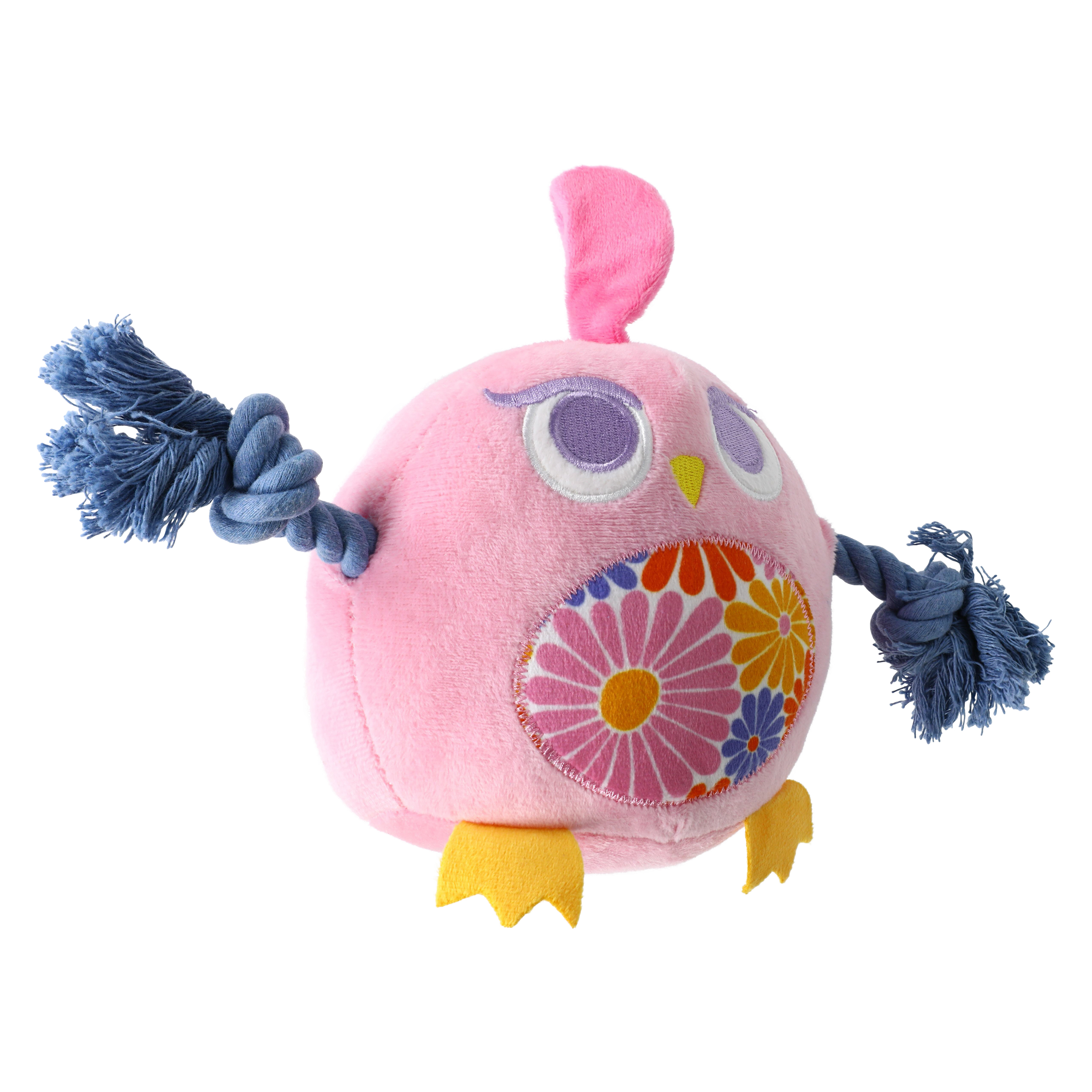 Birdy Rope Plush Dog Toy