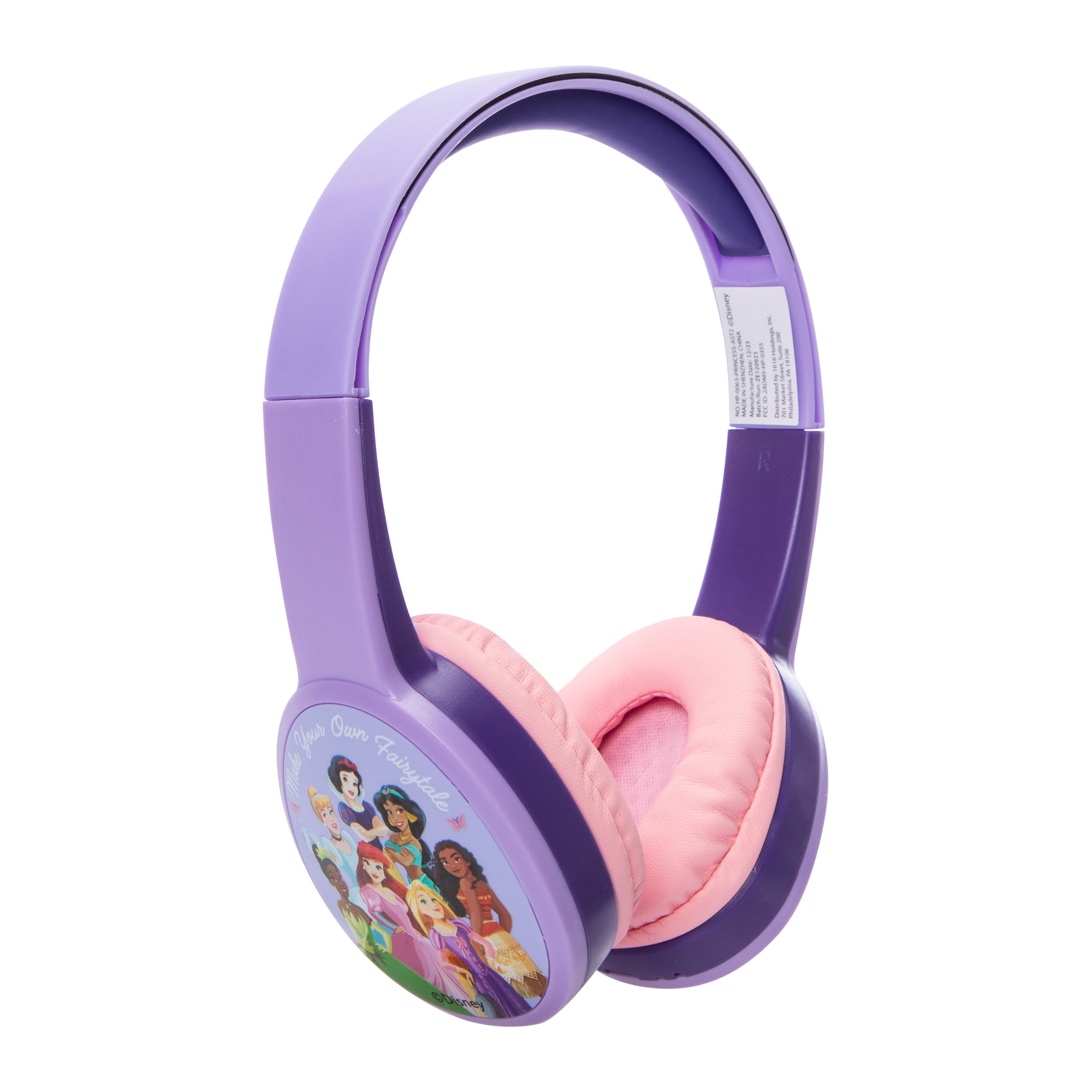 Disney Princess Kid-Safe Bluetooth® Wireless Headphones