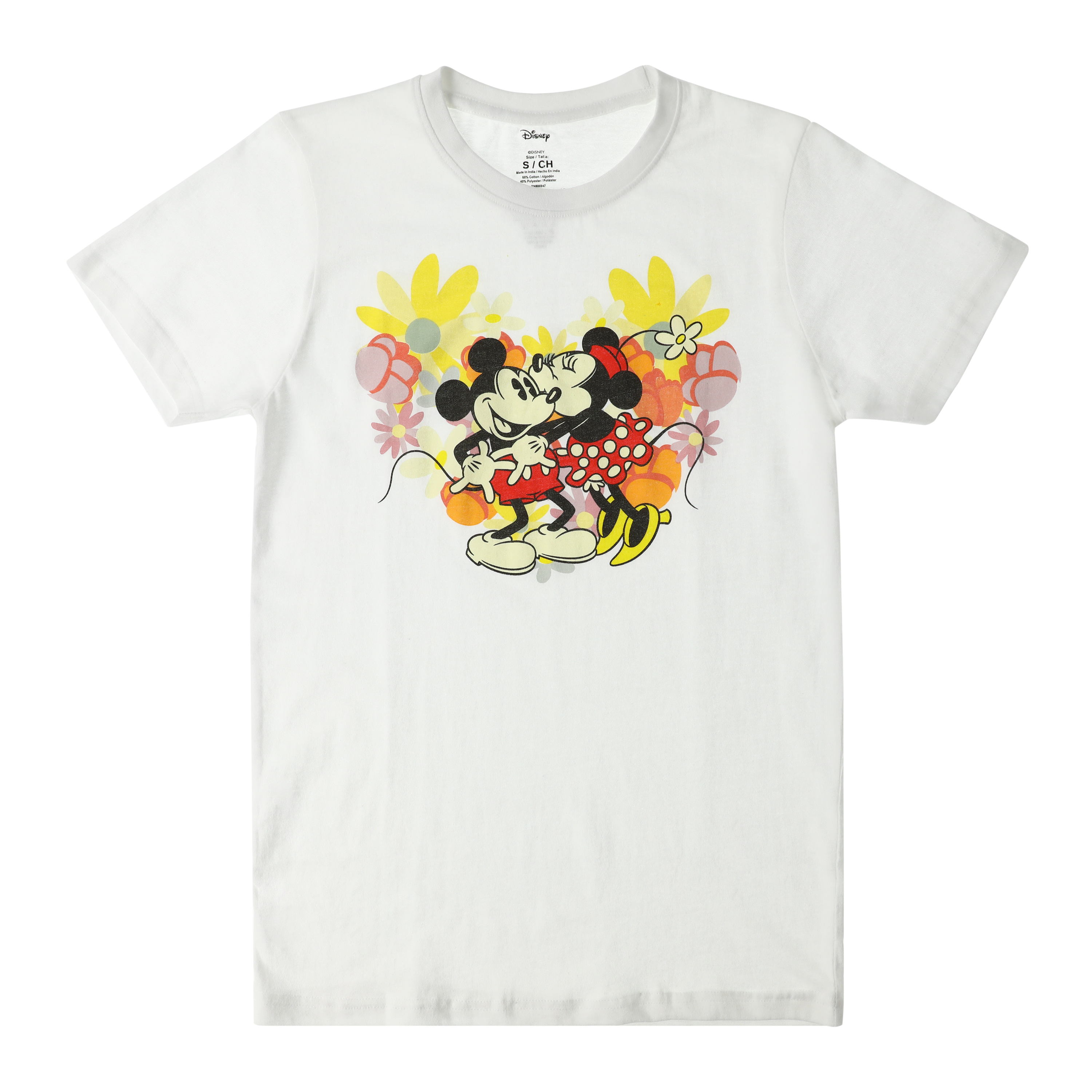Disney Mickey & Minnie Mouse Heart Graphic Tee
