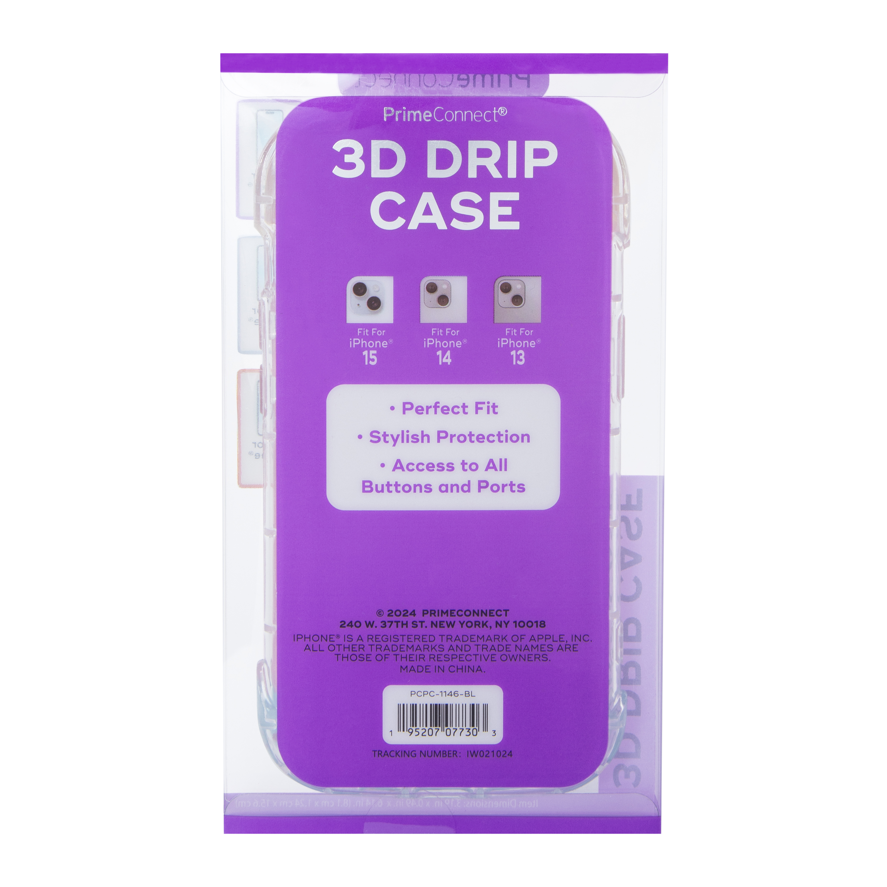 iPhone 15®/14® 3D Drip Phone Case