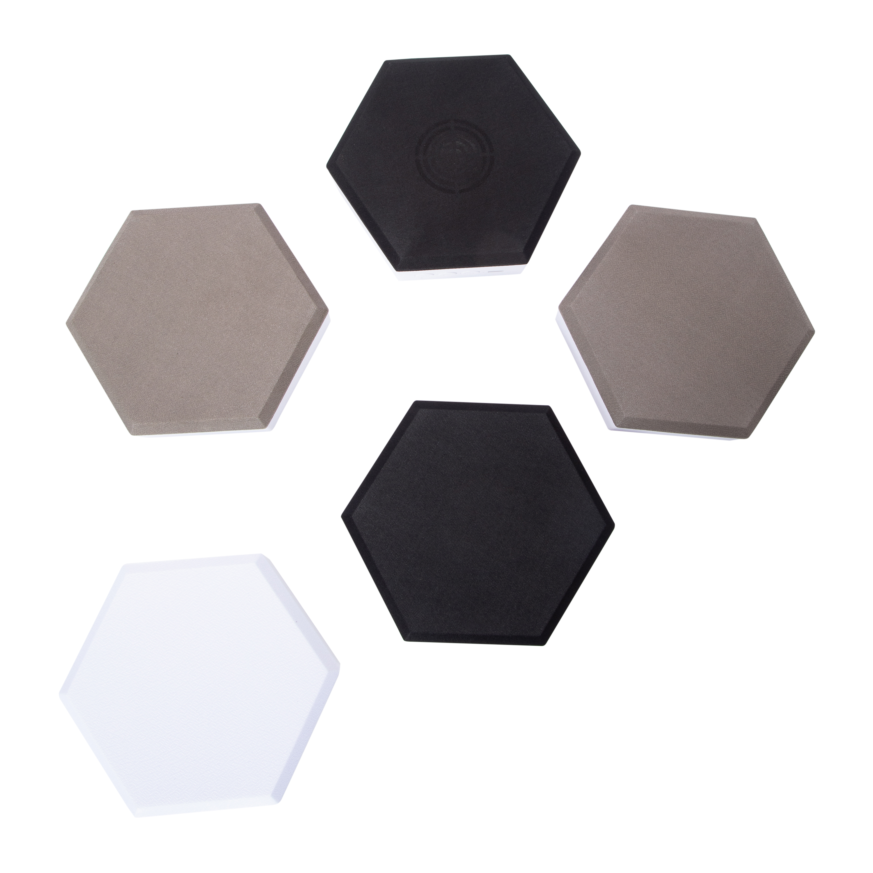 Hex Wireless Wall Art Speaker 5-Pack