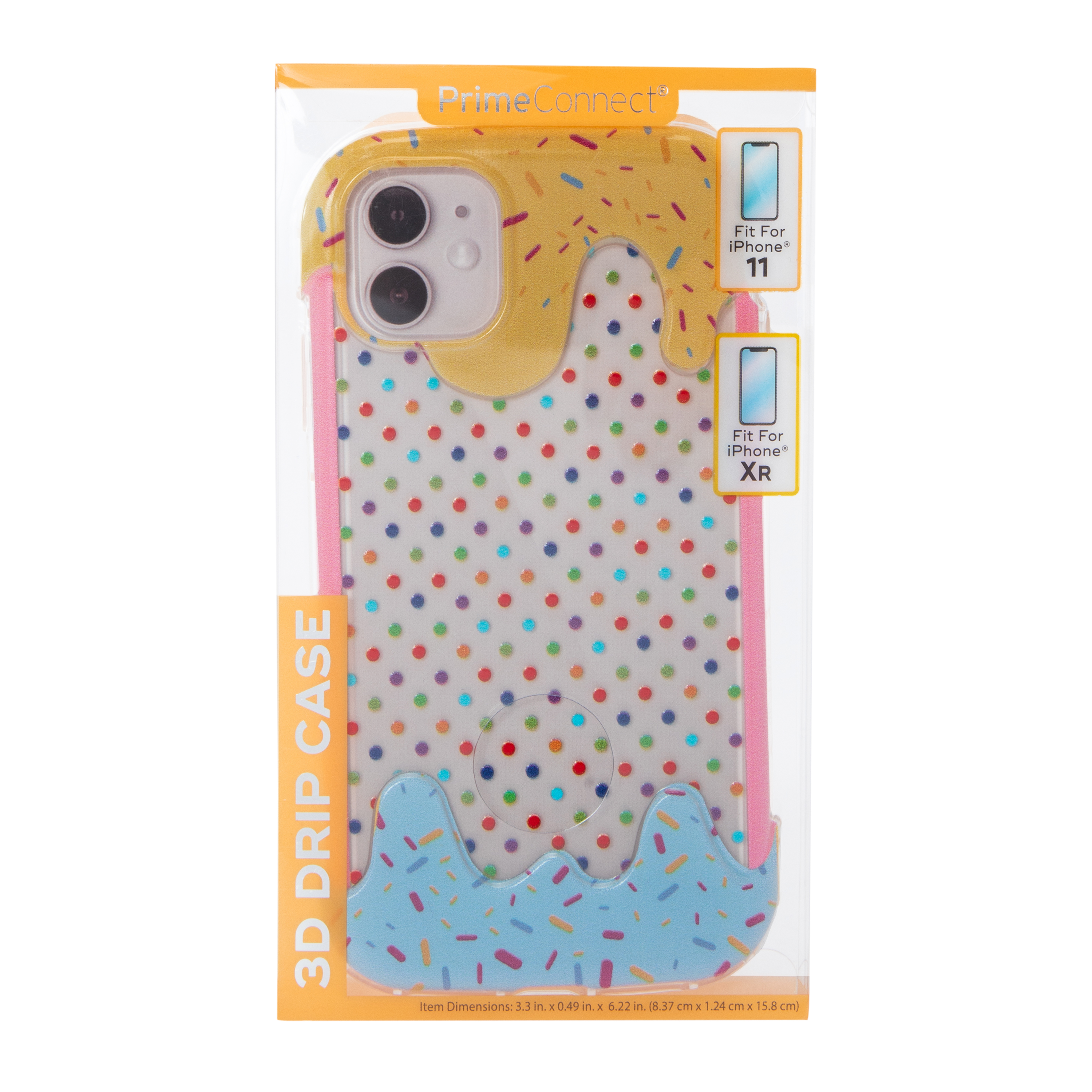 iPhone 11®/Xr® 3D Drip Phone Case