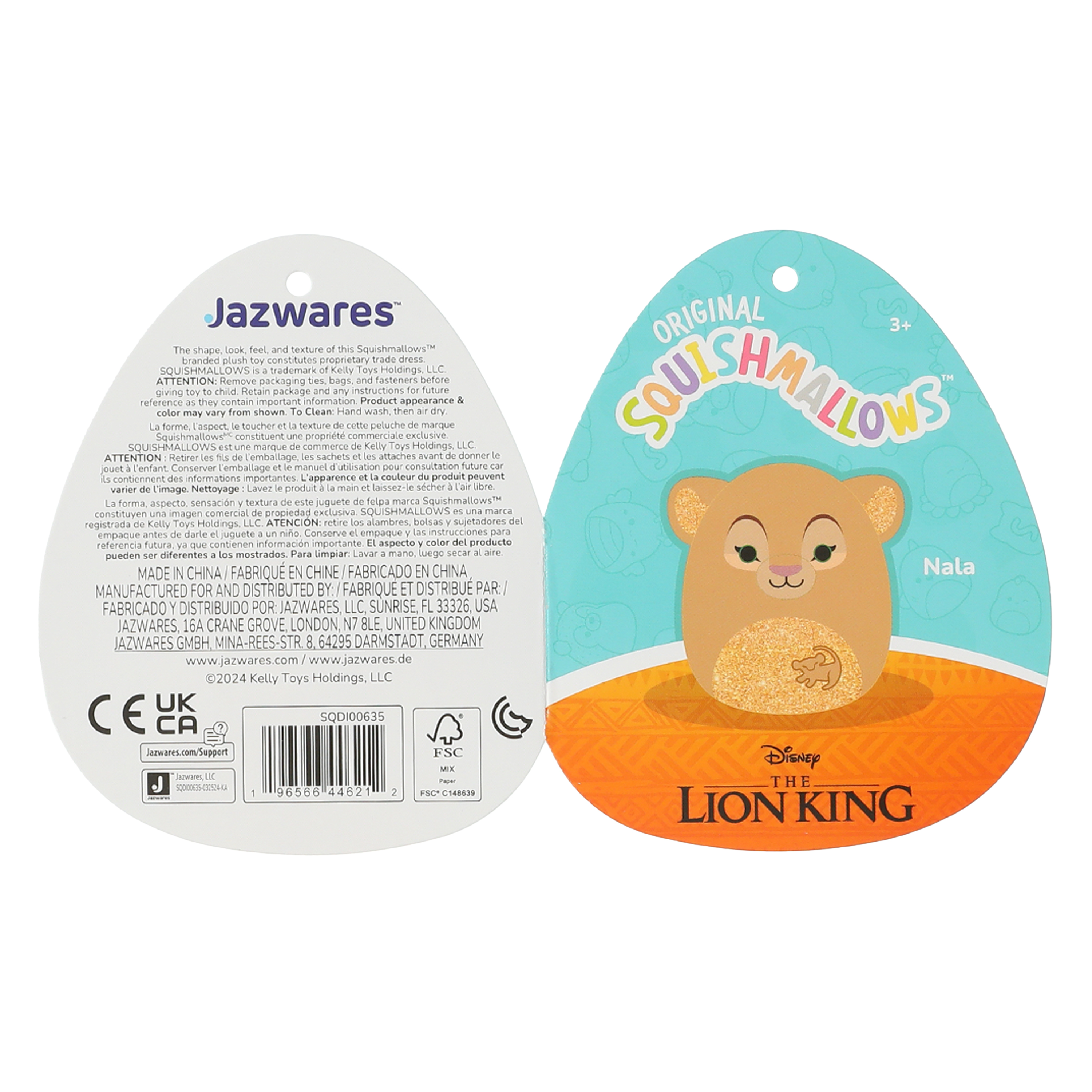 Disney The Lion King Glitter Squishmallows™  6.5in