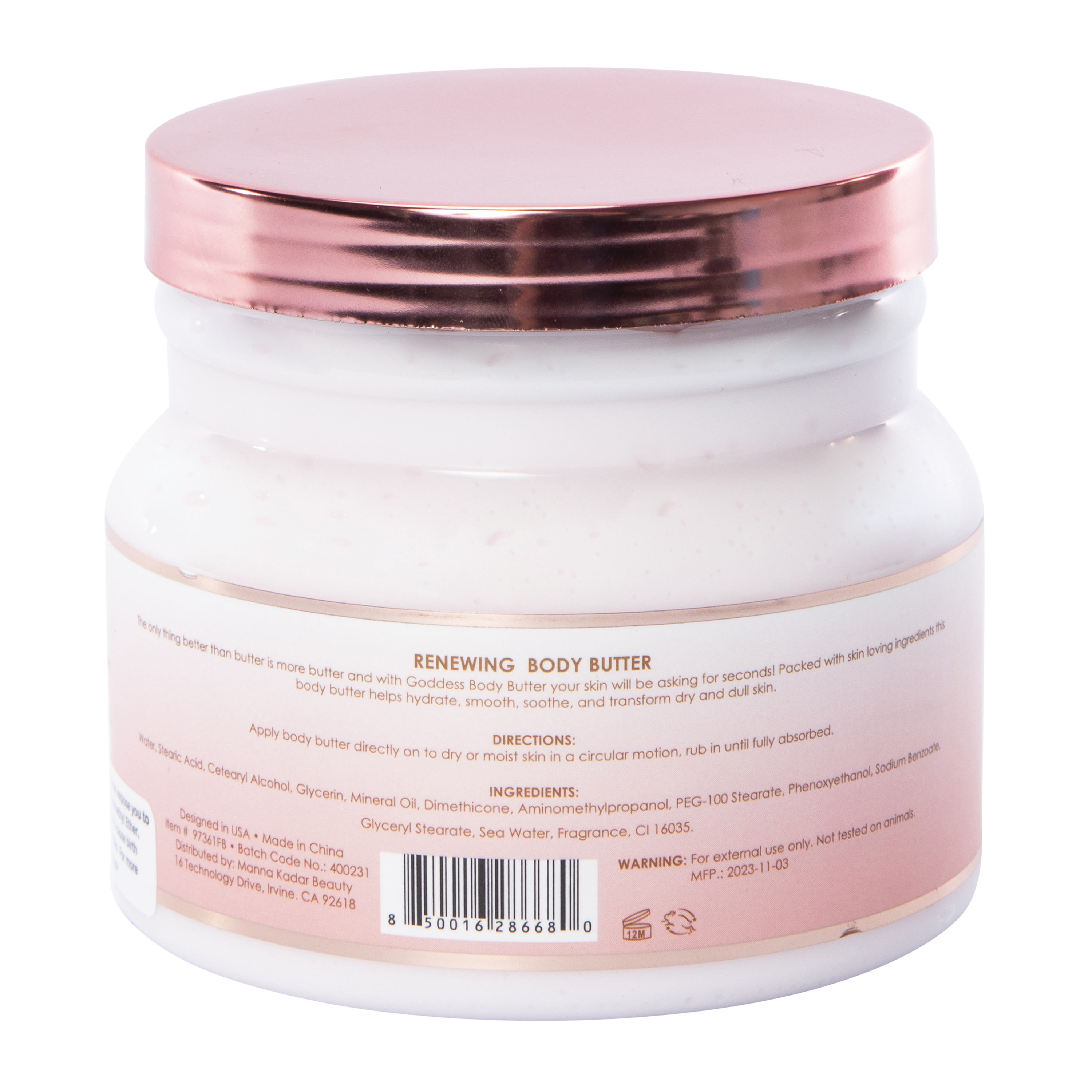 Goddess By Manna Kadar Renewing Body Butter - Pomegranate