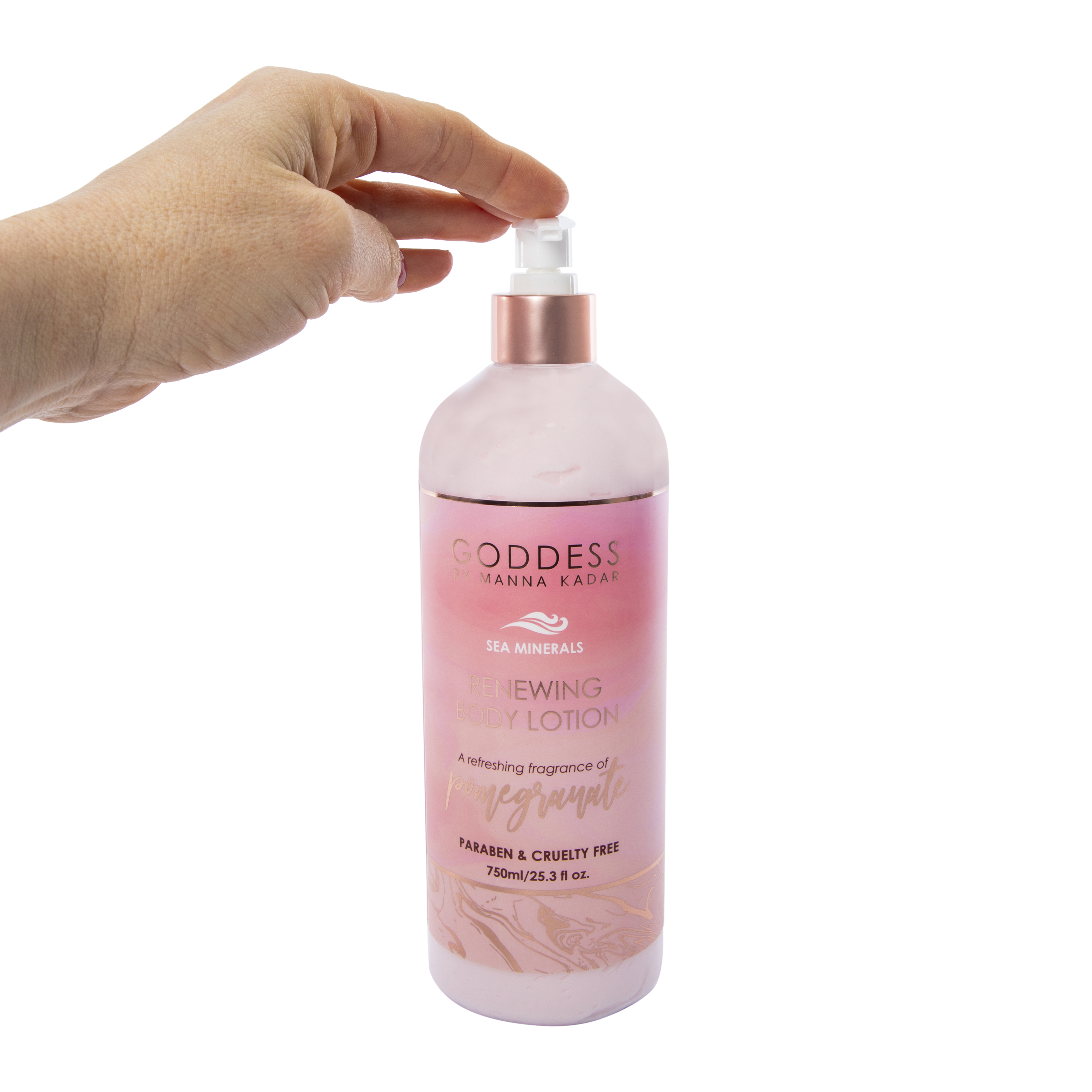 Goddess By Manna Kadar Renewing Body Lotion - Pomegranate