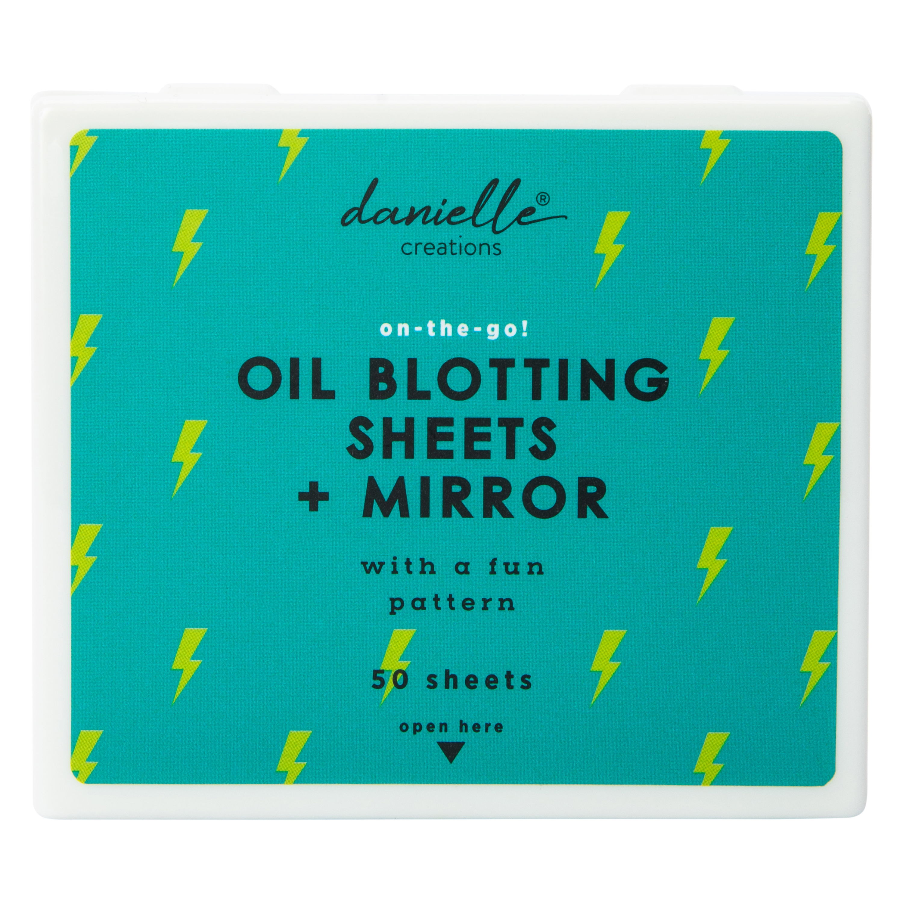 Danielle Creations® Oil Blotting Sheets & Mirror 50-Sheets