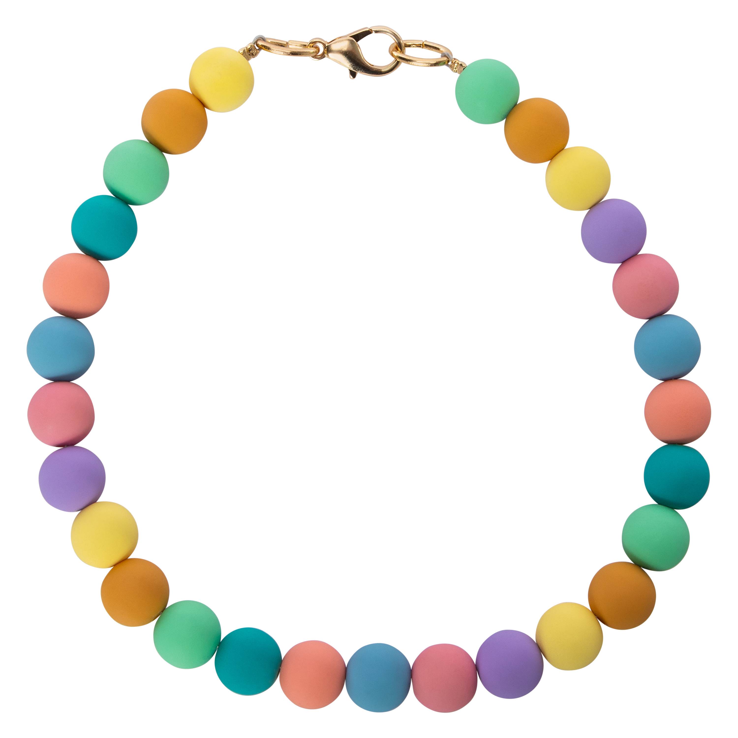 Rainbow Bead Pet Jewelry