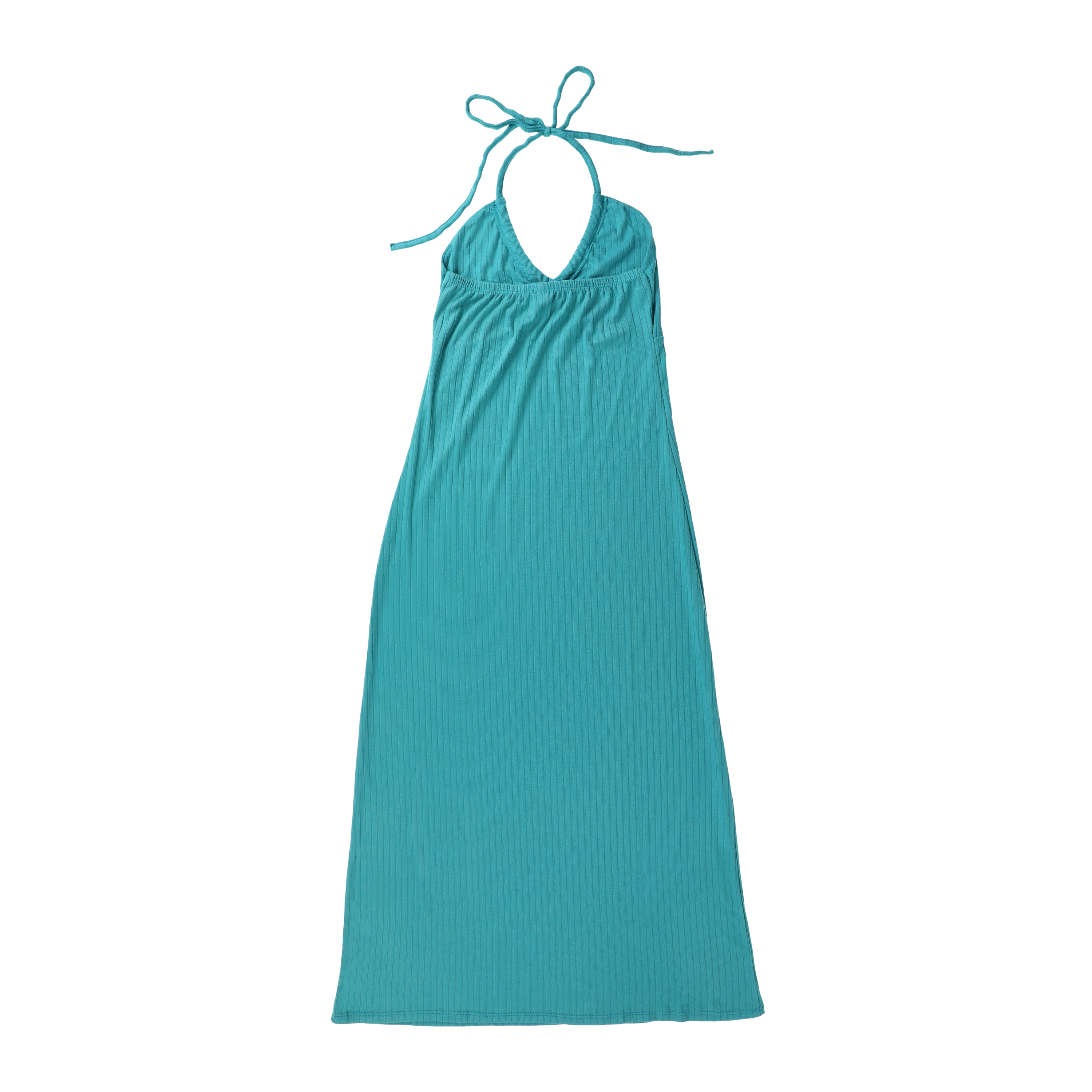Ribbed Halter Maxi Dress | Five Below