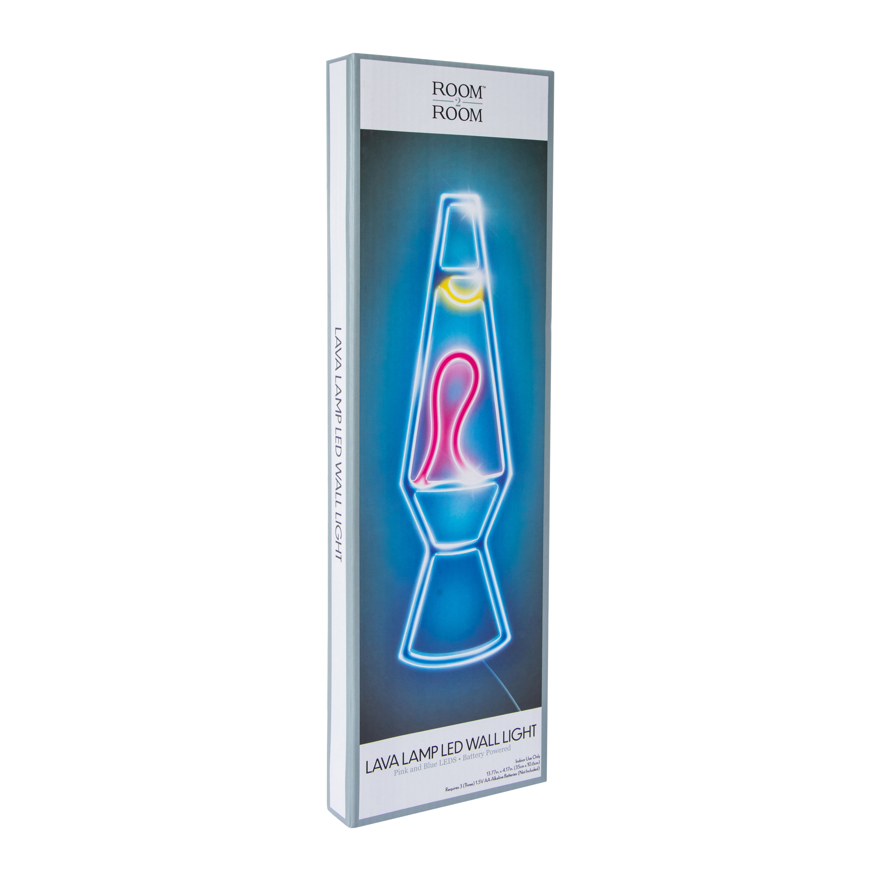 Lava Lamp LED Wall Light 4.17in x 13.77in
