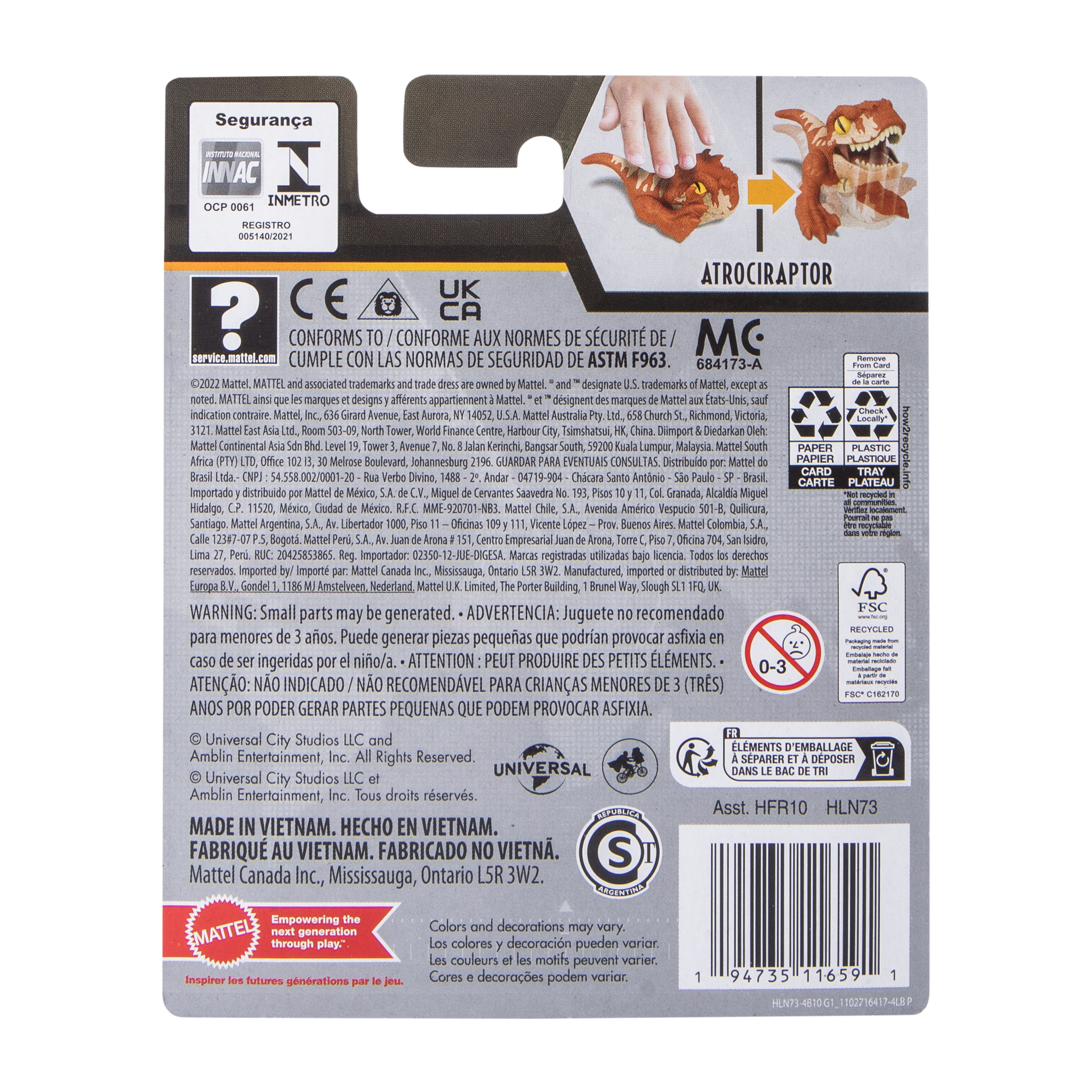 Jurassic World Uncaged™ Wild Pop Ups