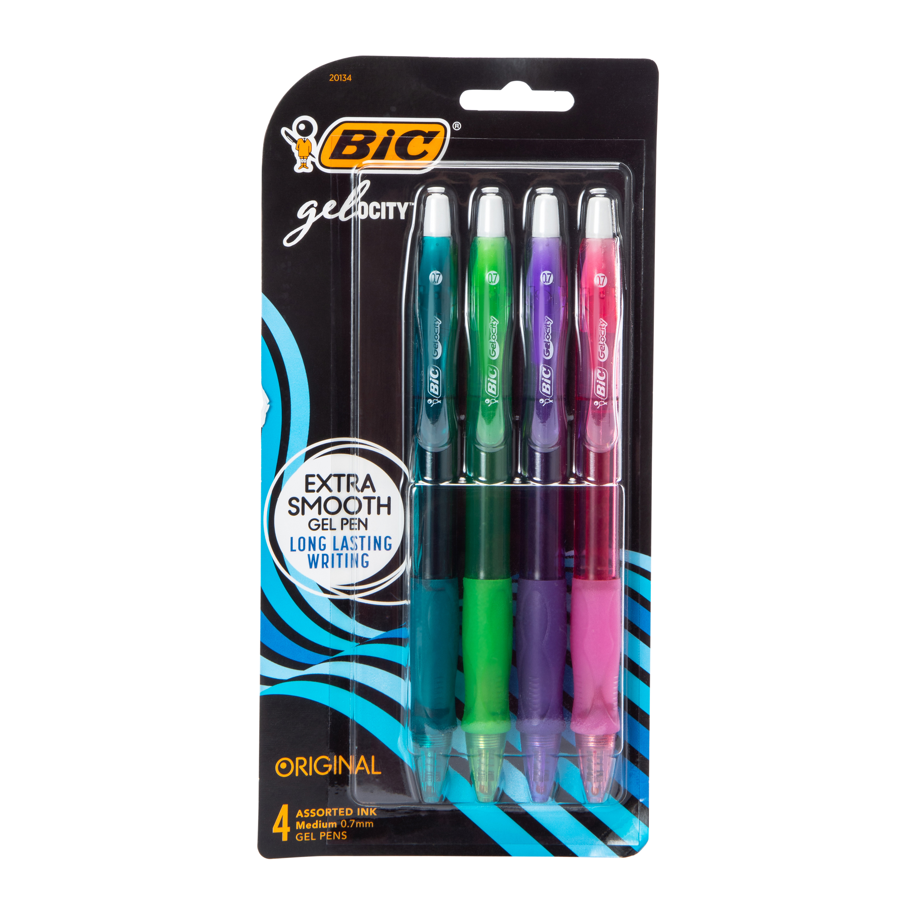 Bic® Gelocity® Assorted Ink Pens 4-Count