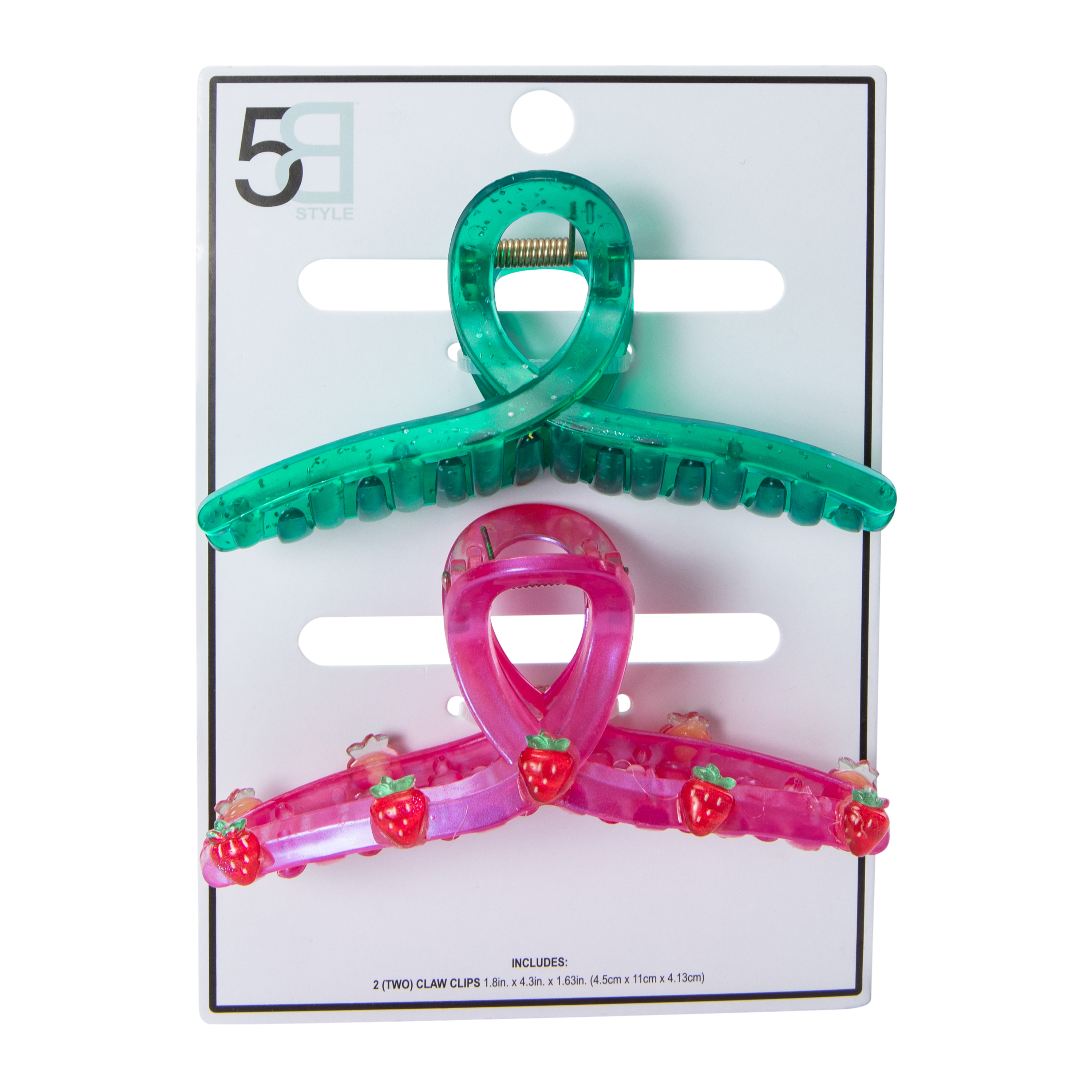 Curved Claw Clips 2-Count