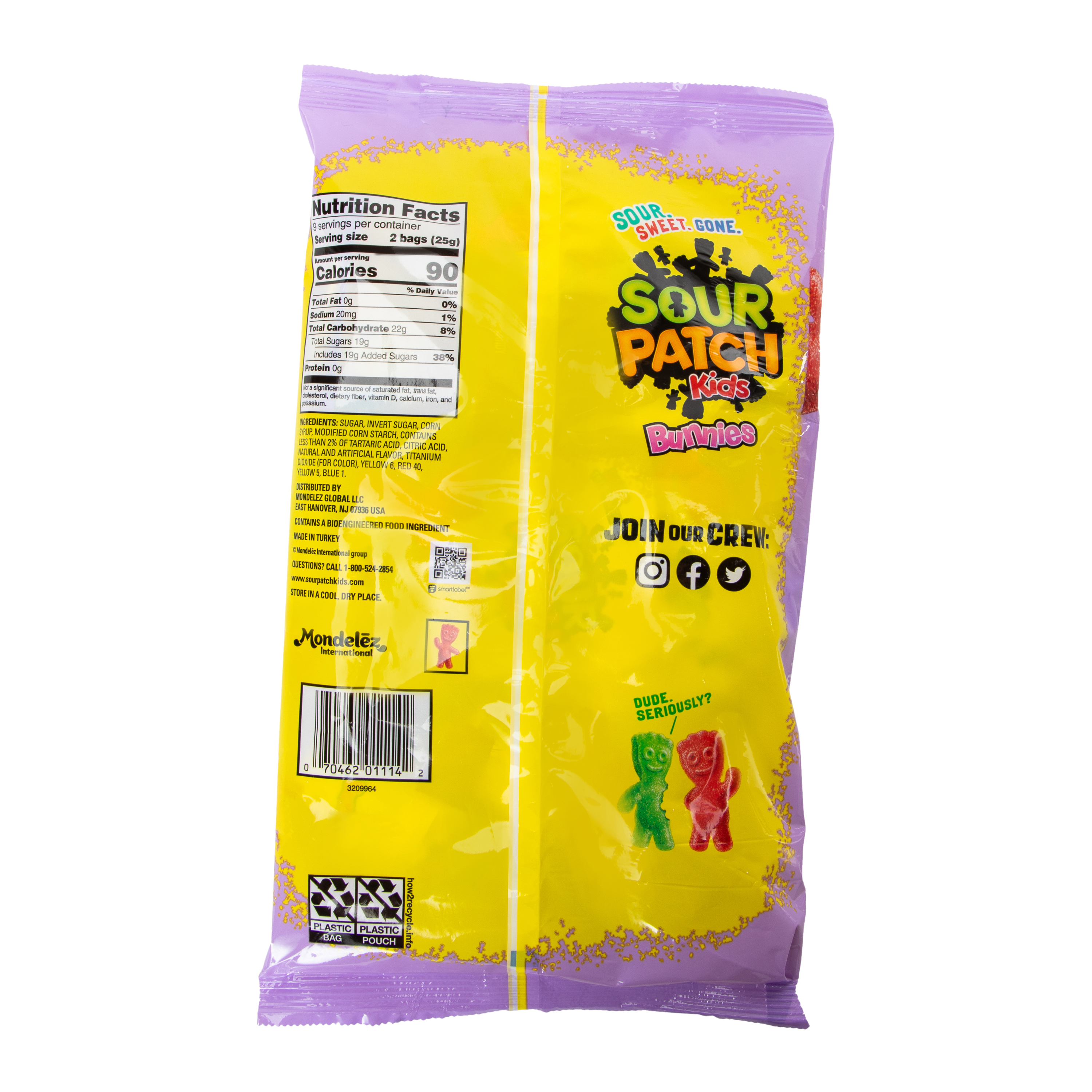 Sour Patch Kids® Bunnies Treat Size Bags 10oz