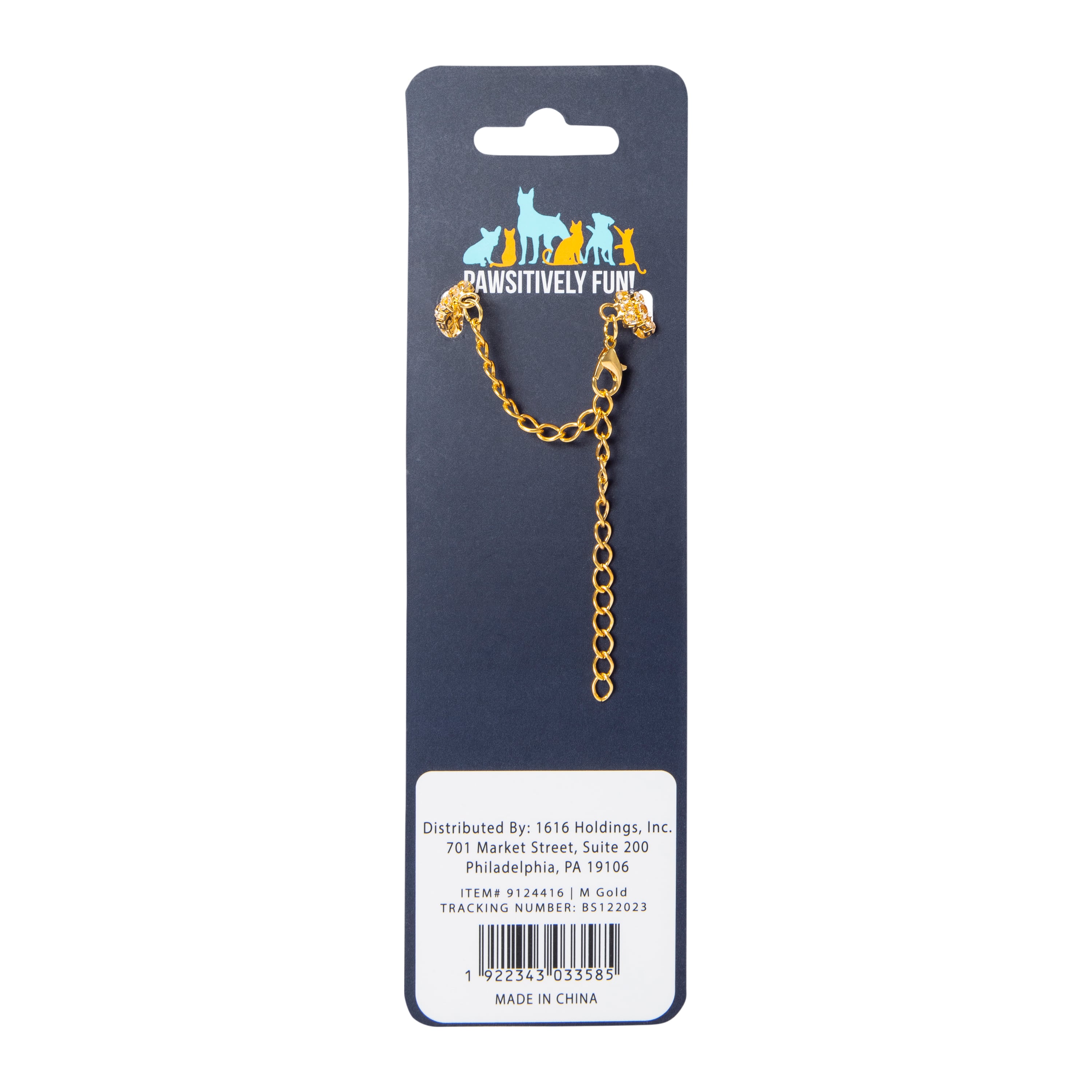 Rhinestone Pet Necklace, Small