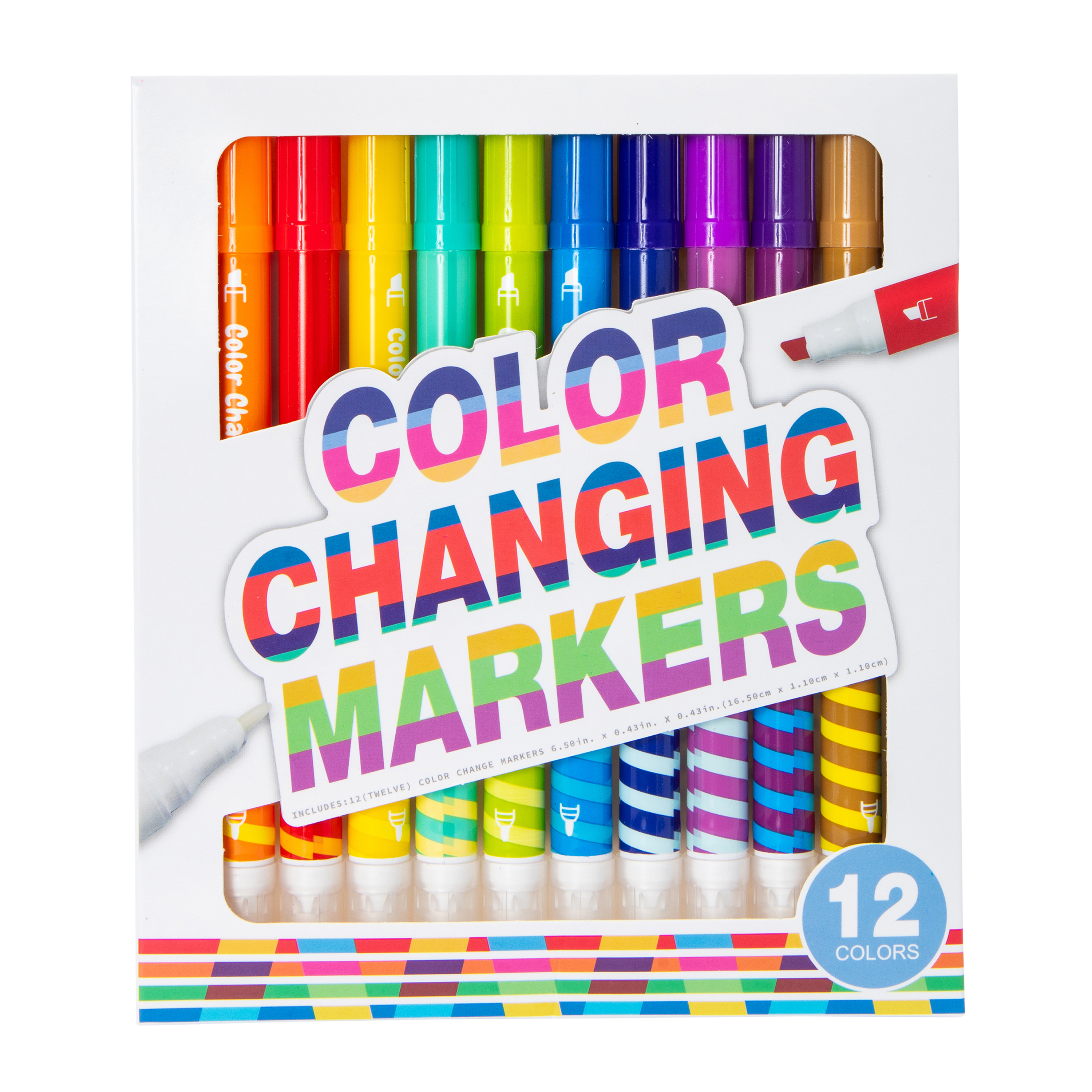Color Changing Markers 12-Count