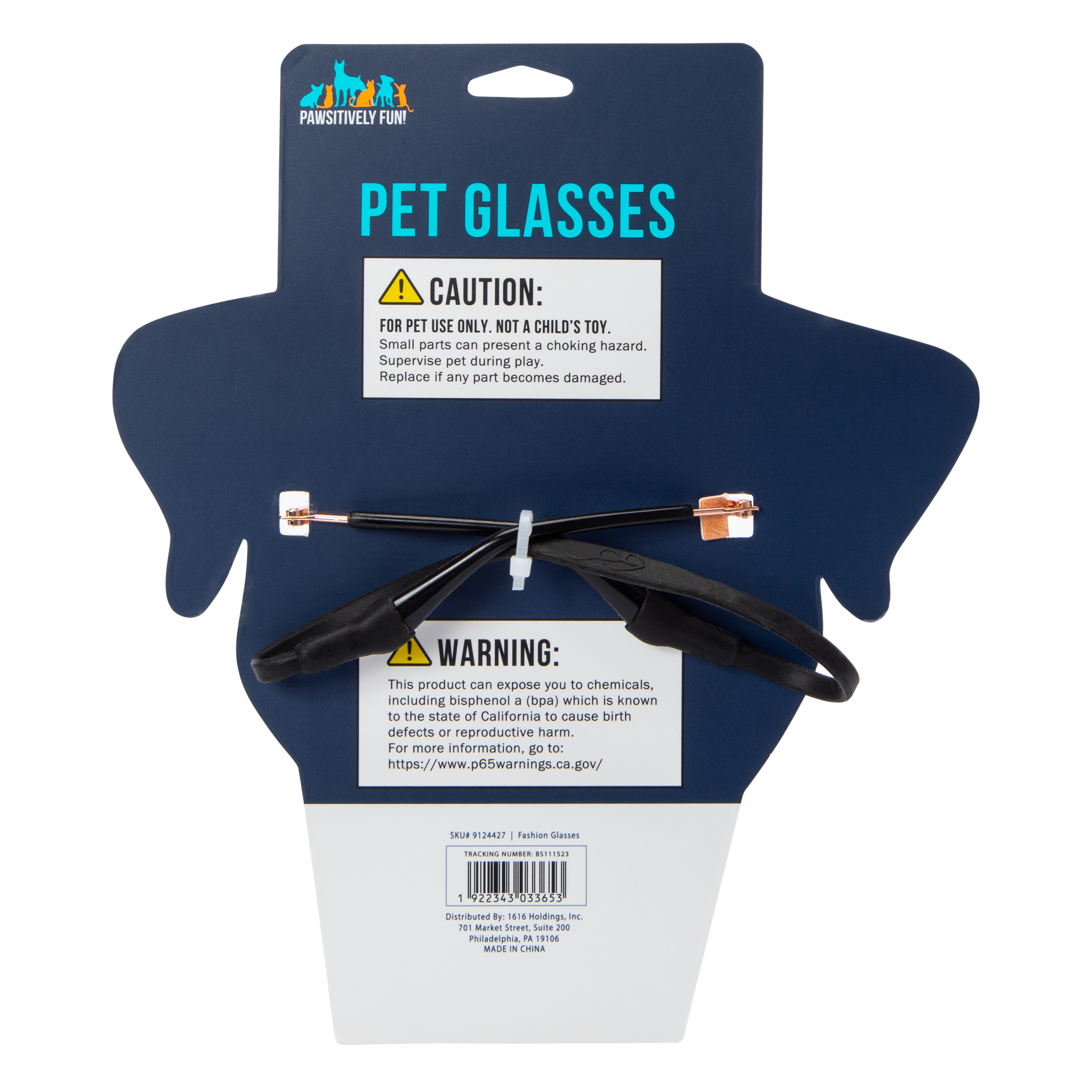 Round Pet Glasses - Small