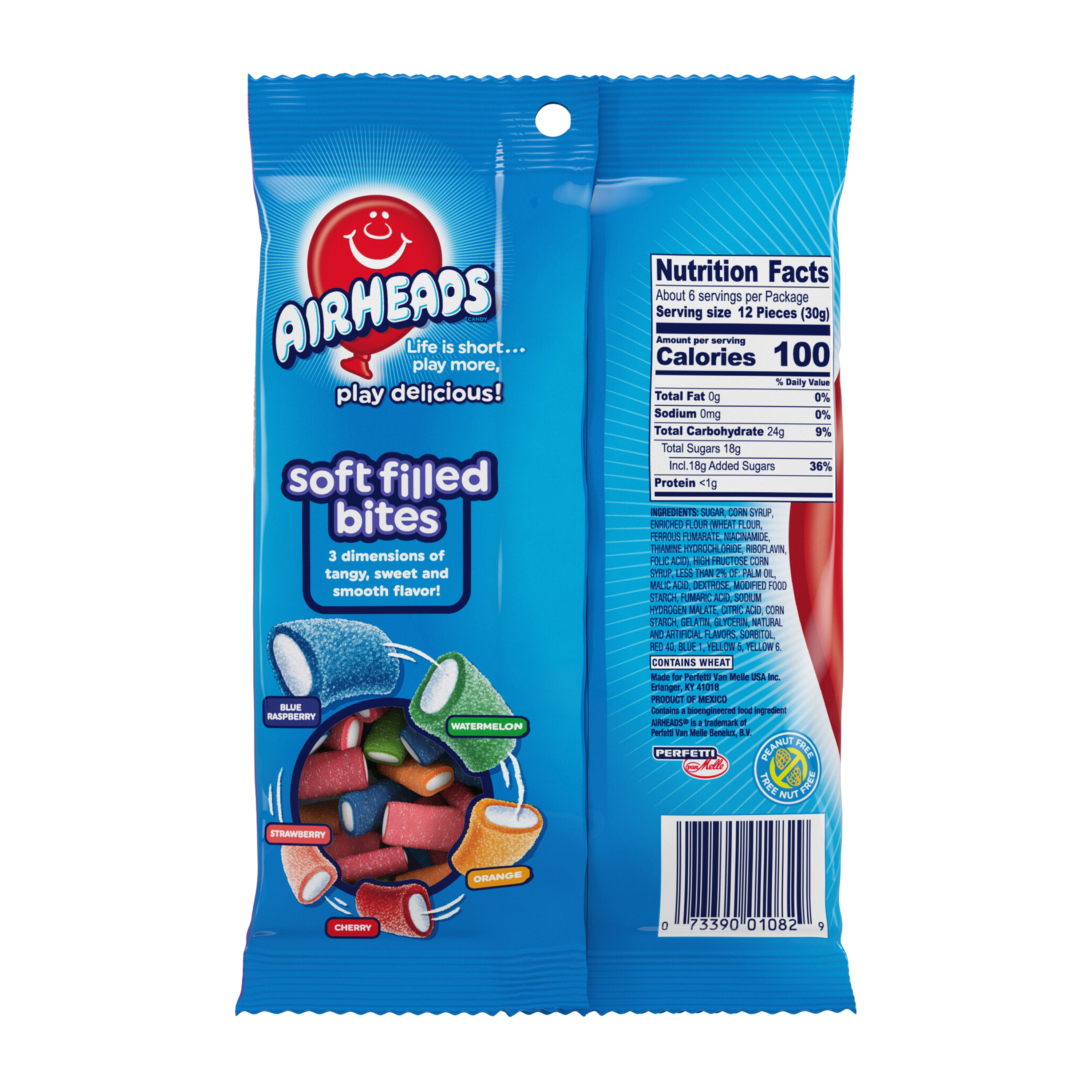 Airheads® Soft Filled Bites Candy 6oz - Original Fruit