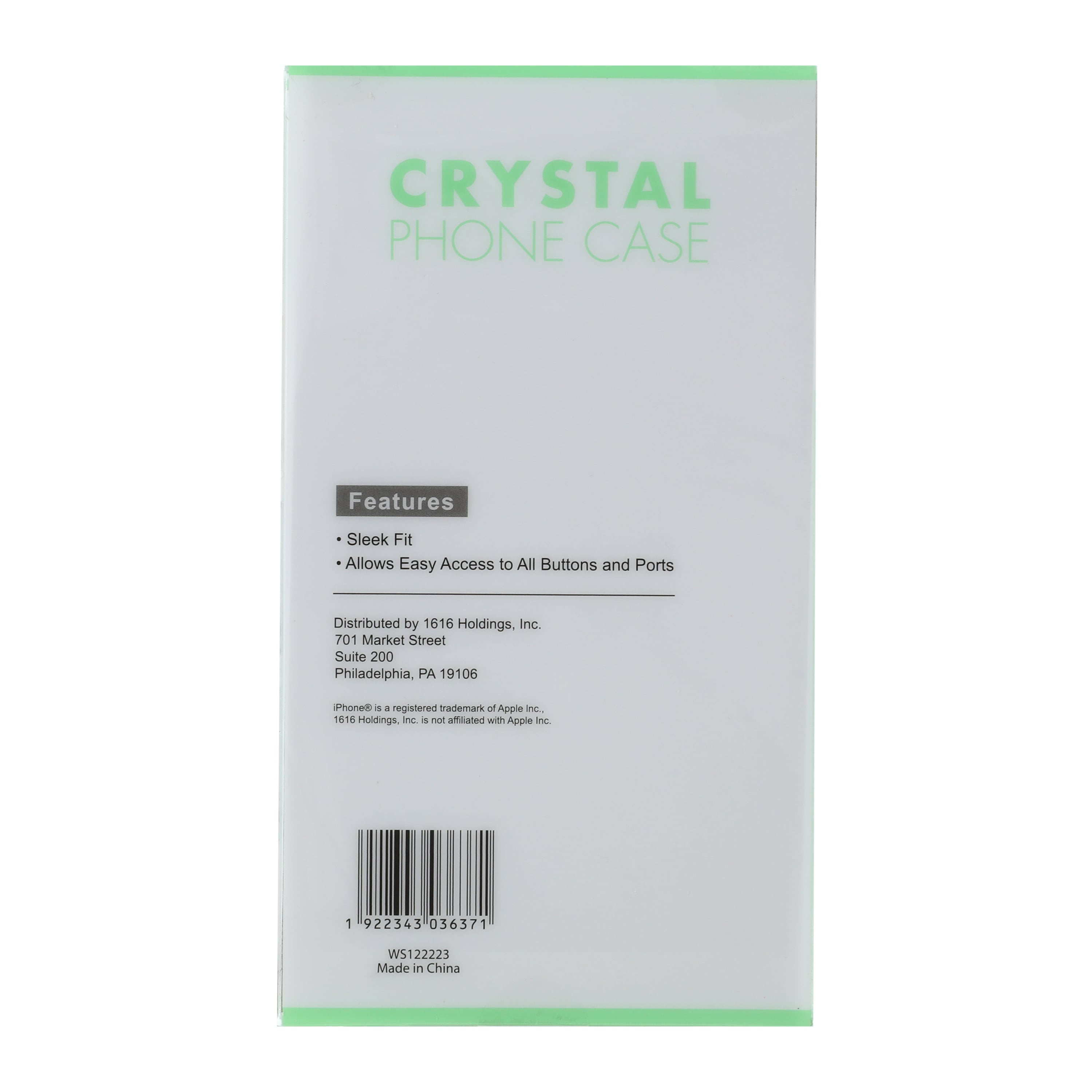 iPhone 15 Plus®/14 Pro Max® Crystal Phone Case