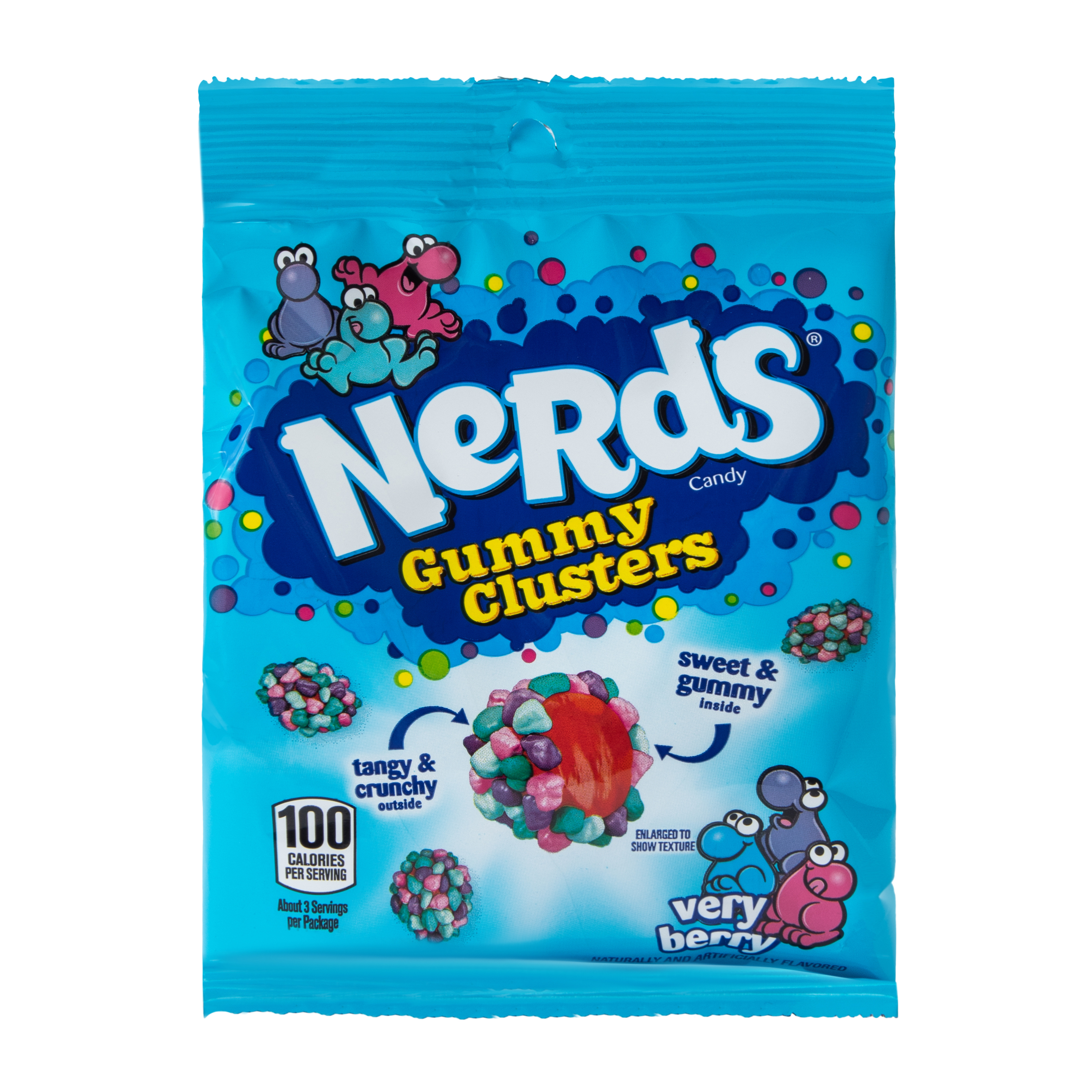 Nerds® Gummy Clusters Candy 3oz - Very Berry
