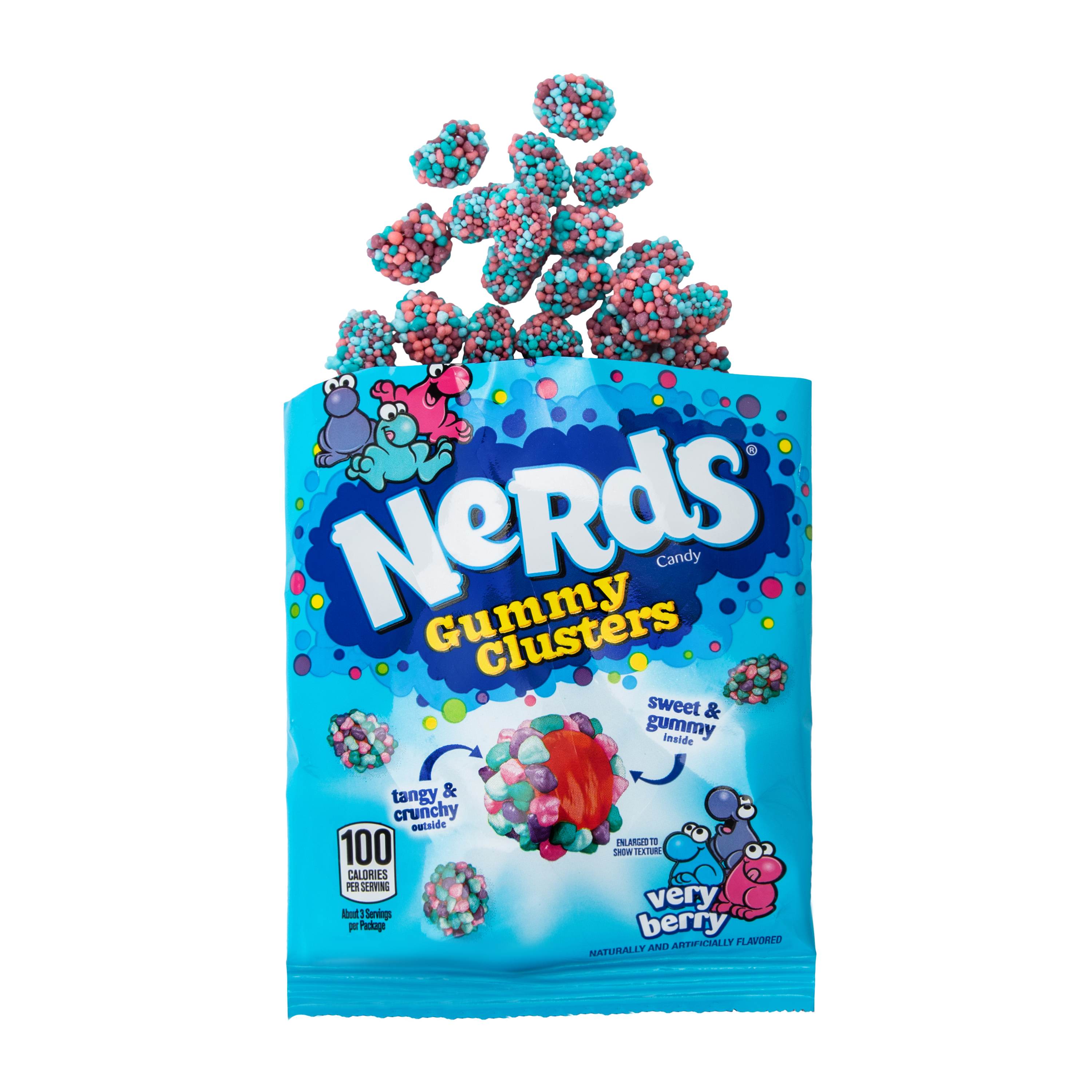 Nerds® Gummy Clusters Candy 3oz - Very Berry