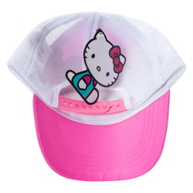Hello Kitty x Forever 21 LTD Edition/SLDOUT Pink White Seashell Trucker Hat ?? Hello Kitty Trucker Hat, Women main image 2