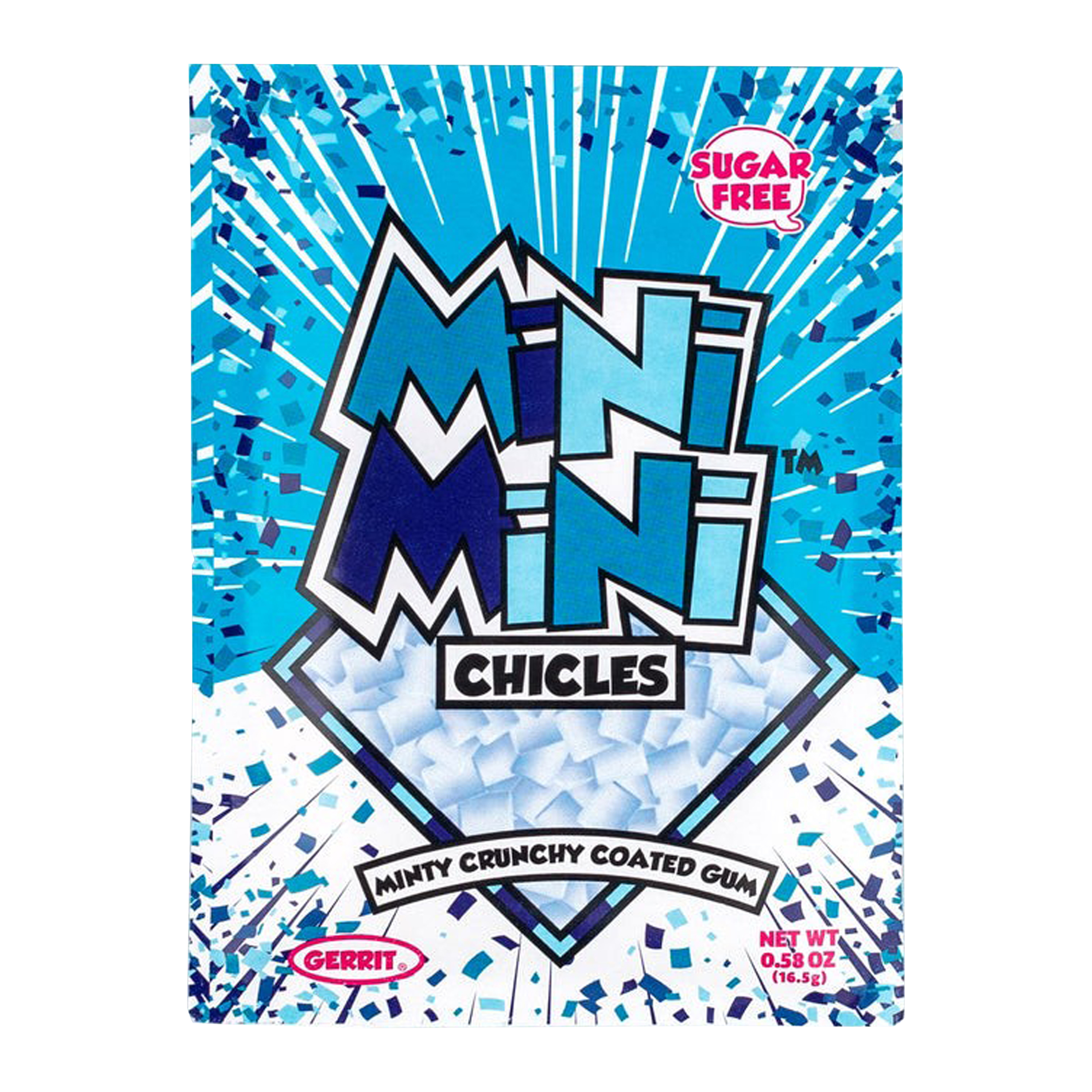 Gerrit® Mini Mini Chicles Minty Chewing Gum 0.58oz