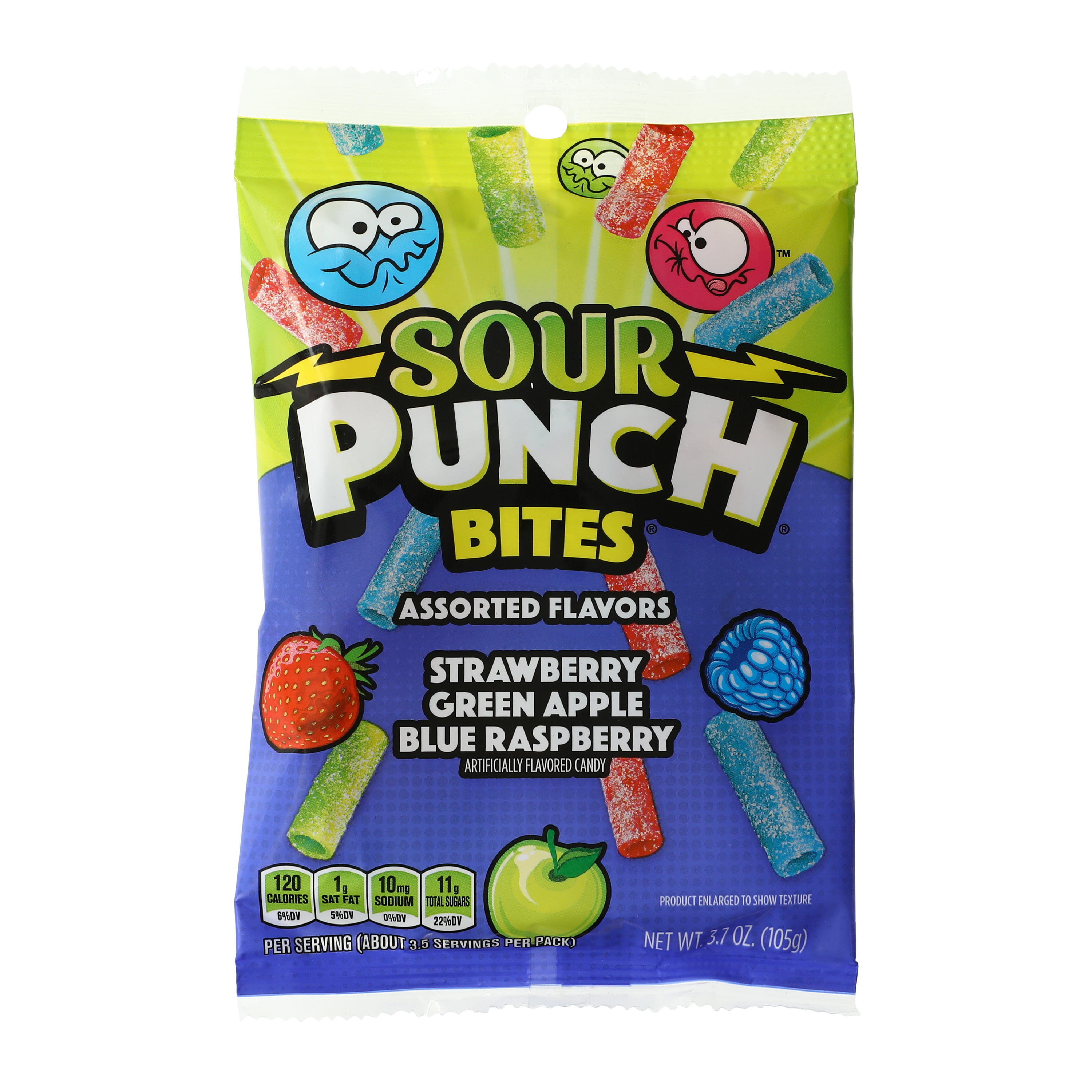 Sour Punch® Bites® Candy 3.7oz - Assorted Flavors