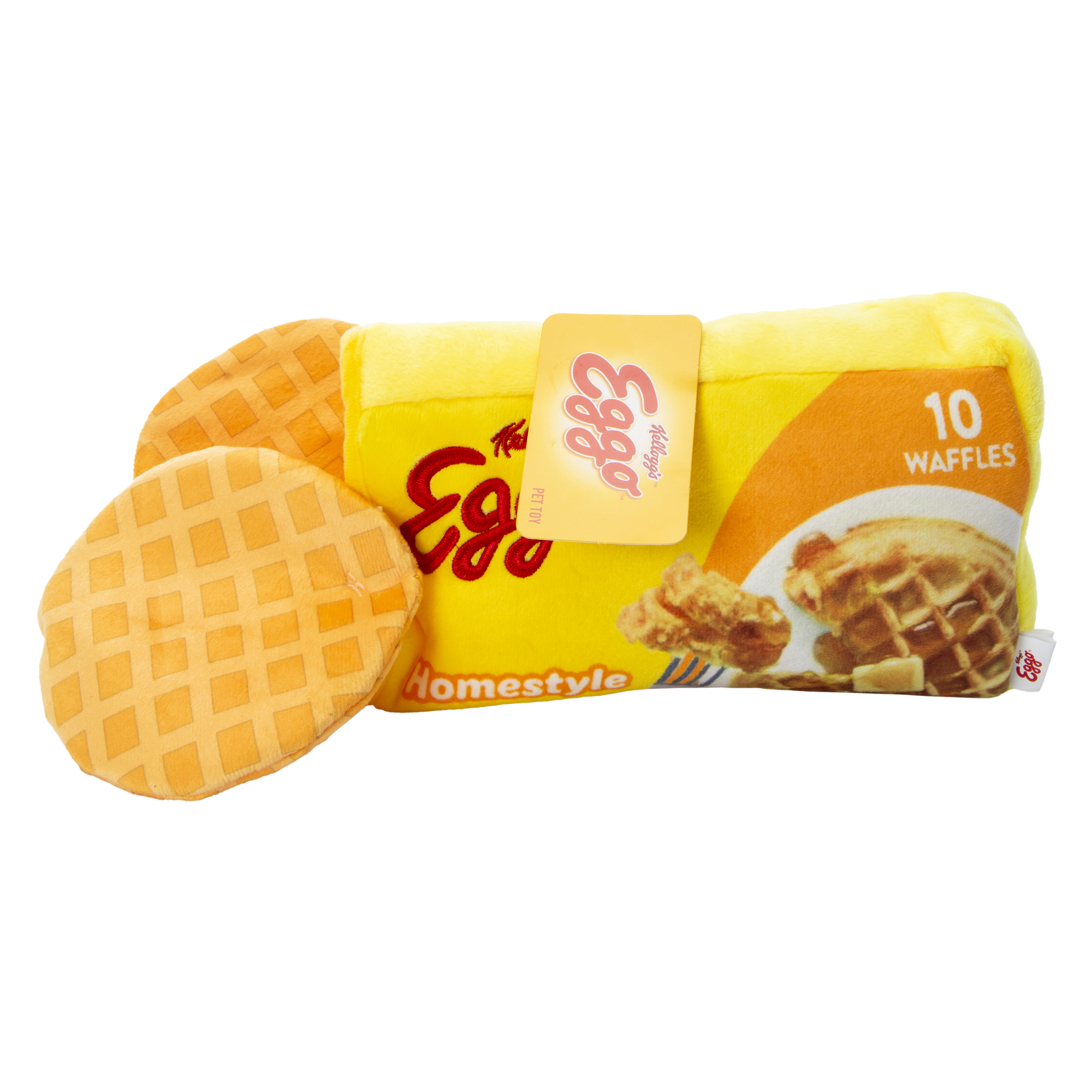 Kellogg's™ Eggo™ Plush Pet Toy 10in x 5in