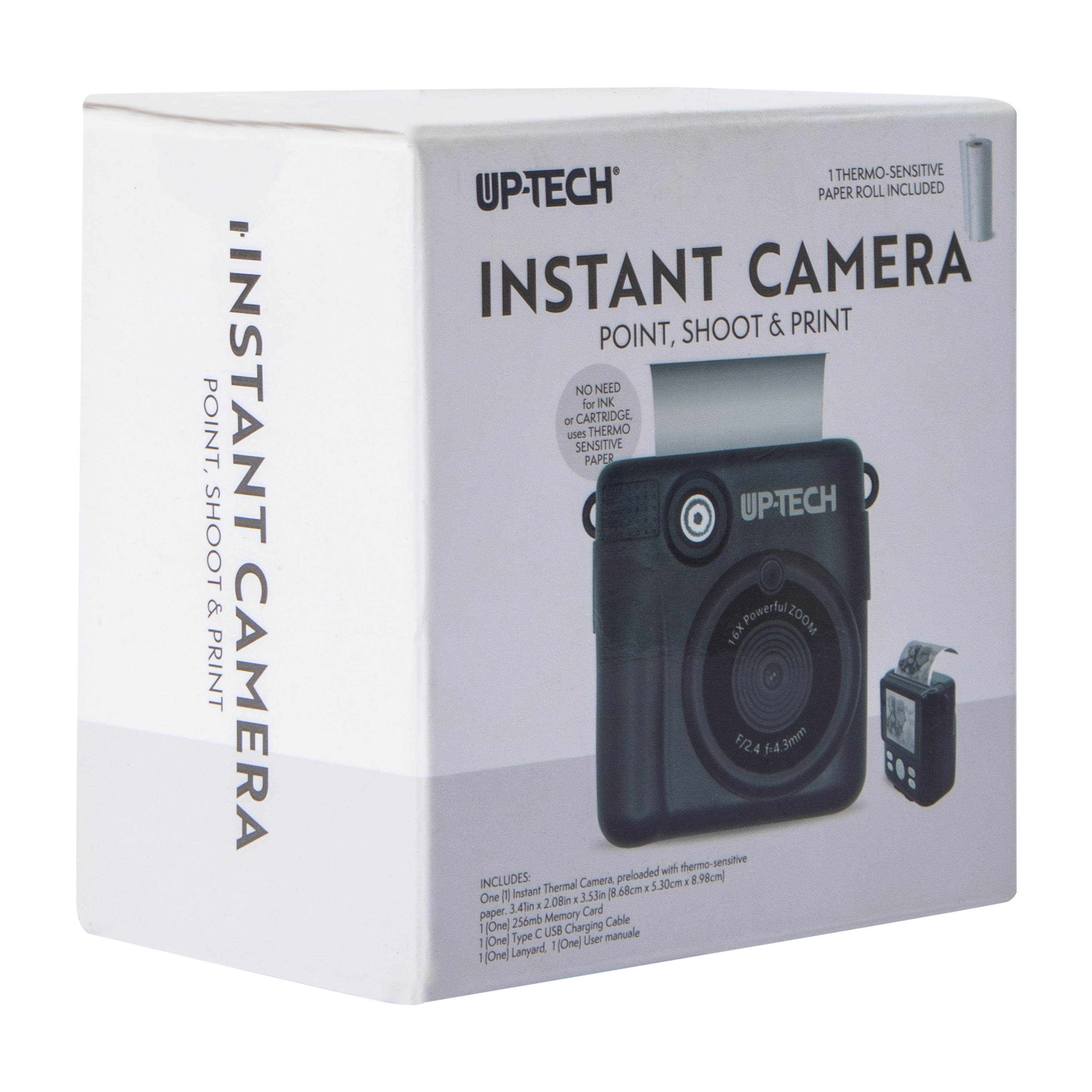 Up-Tech® Point, Shoot & Print Instant Camera