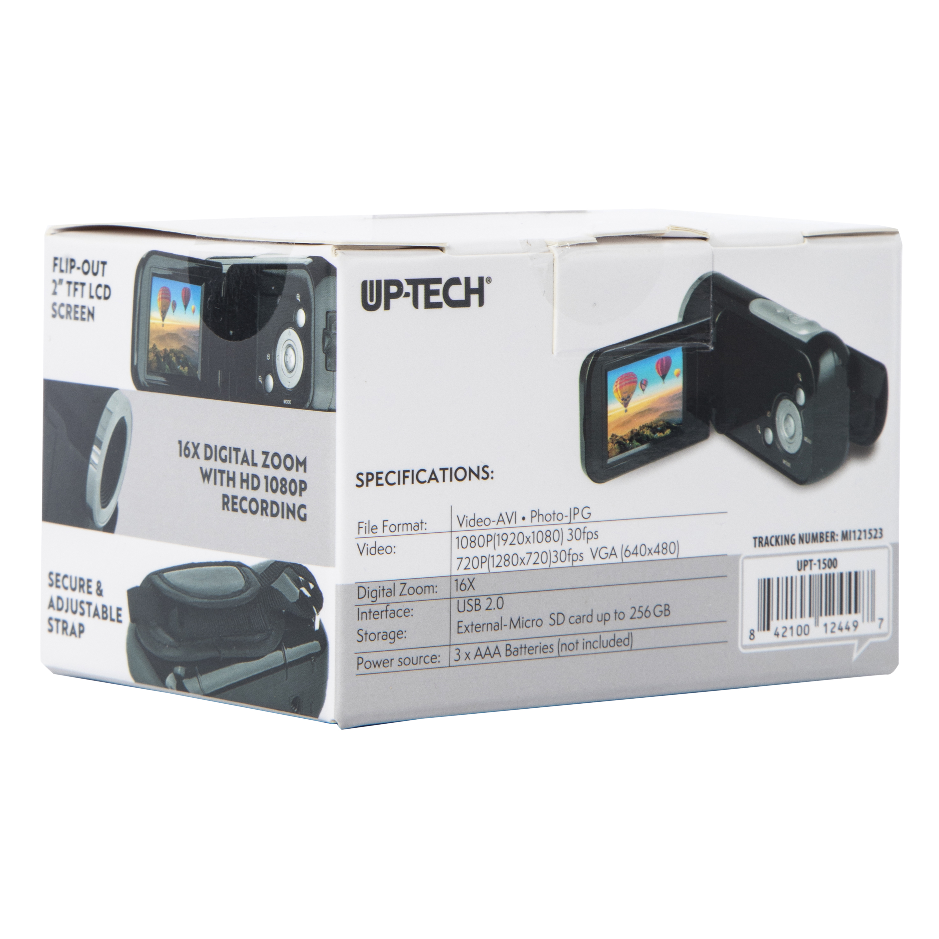 Up-Tech® Digital Video Camera With 256mb Memory Card