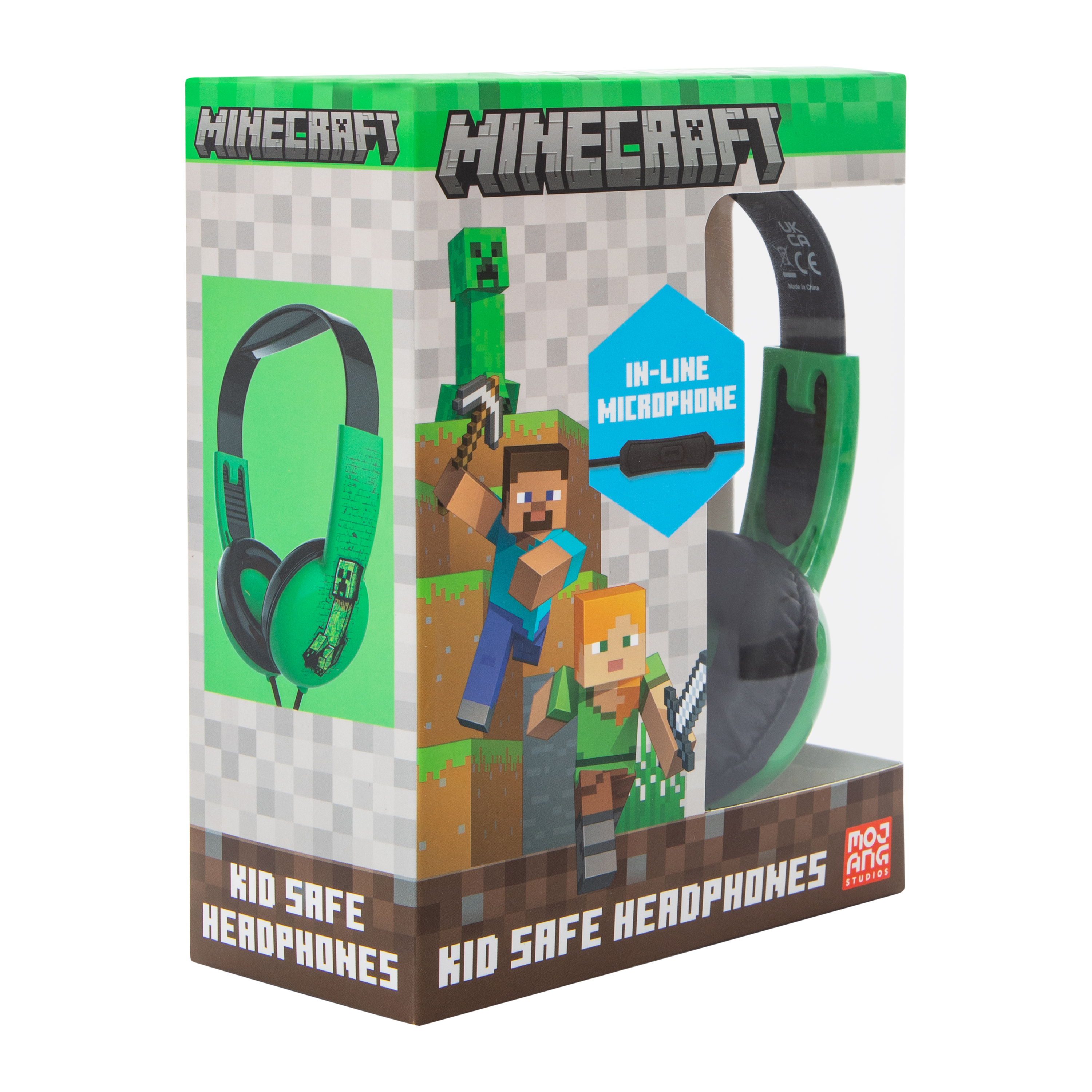 Minecraft™ Kid-Safe Headphones With Mic