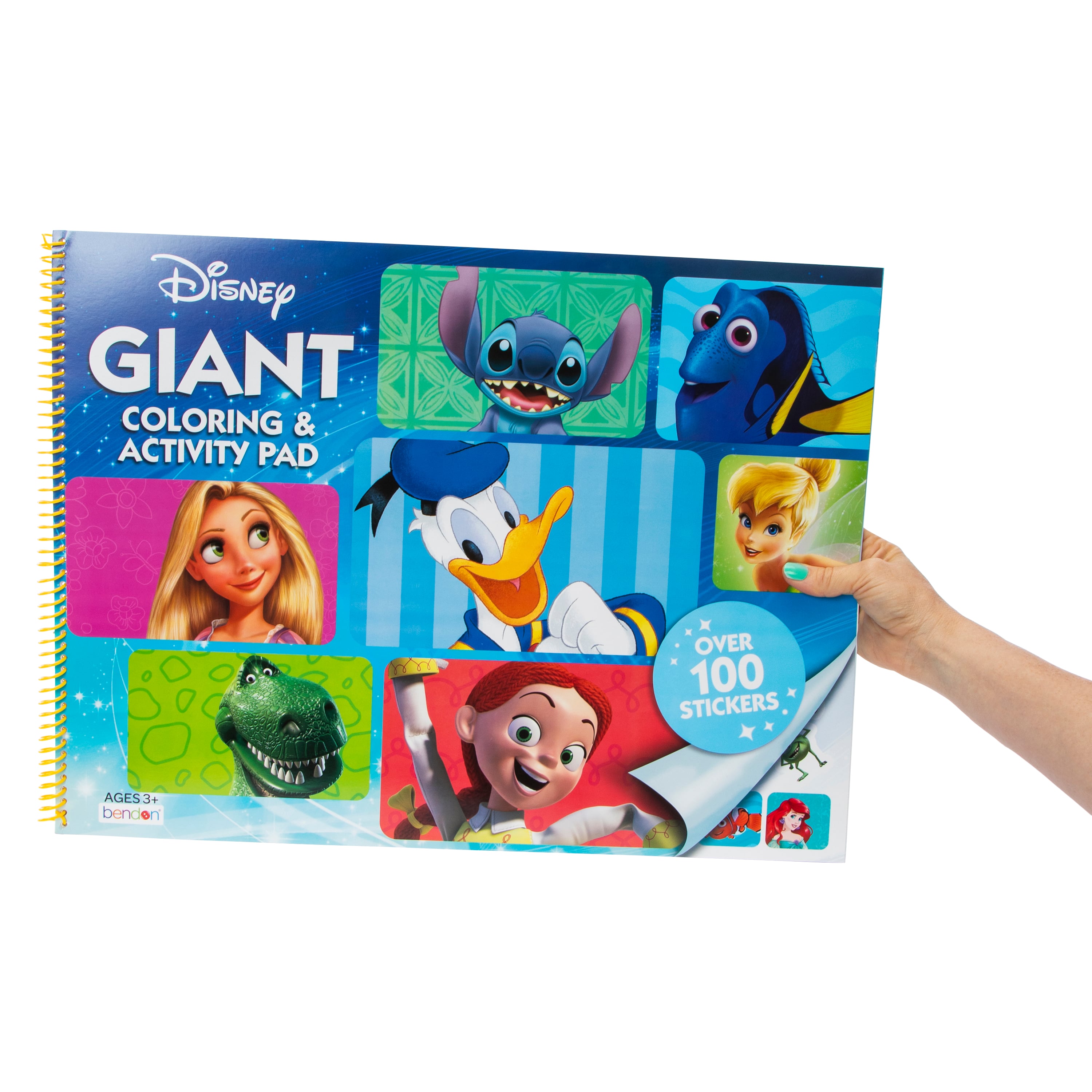 Disney Giant Coloring & Activity Pad With 100+ Stickers