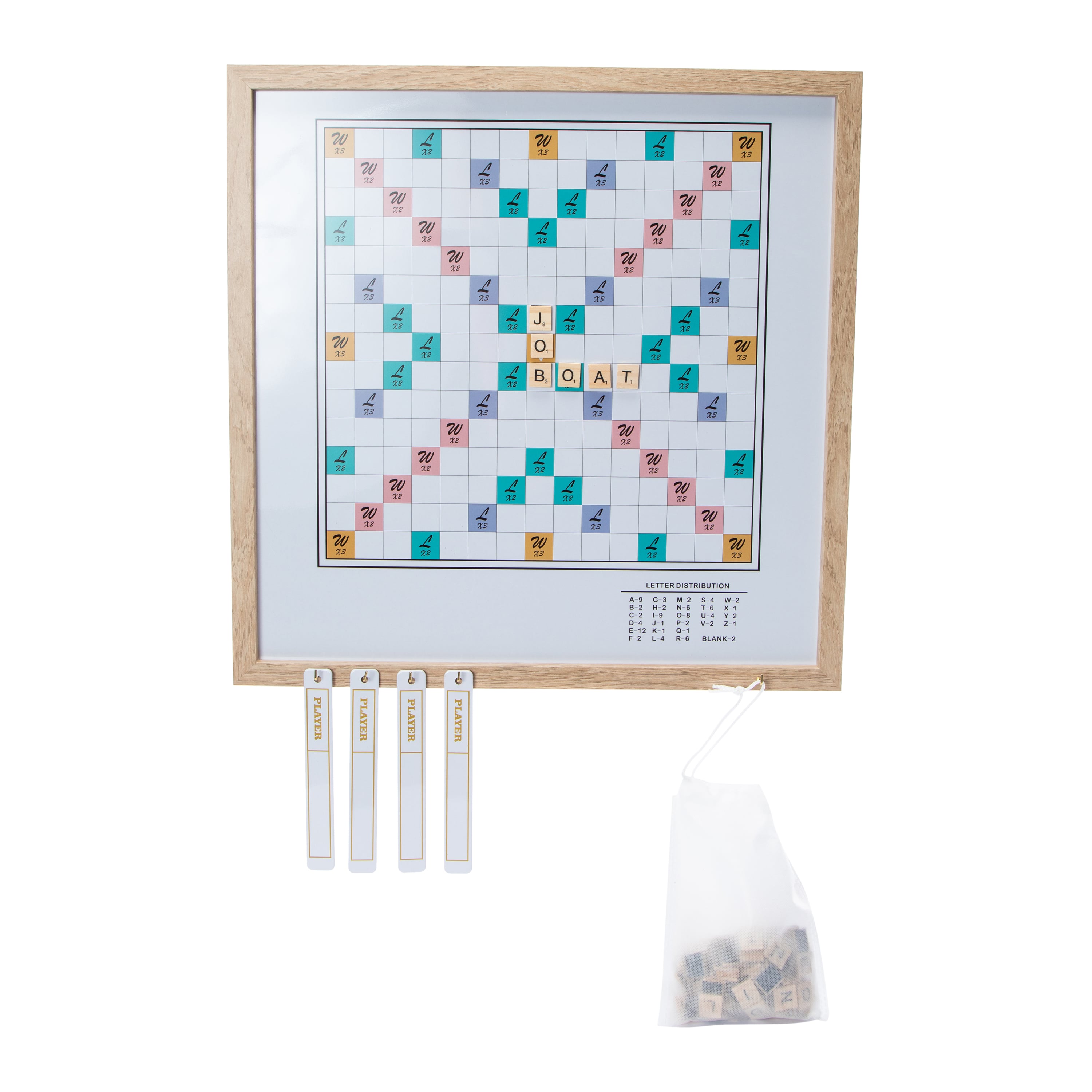 Magnetic Wall Game Cross Words 20in x 20in