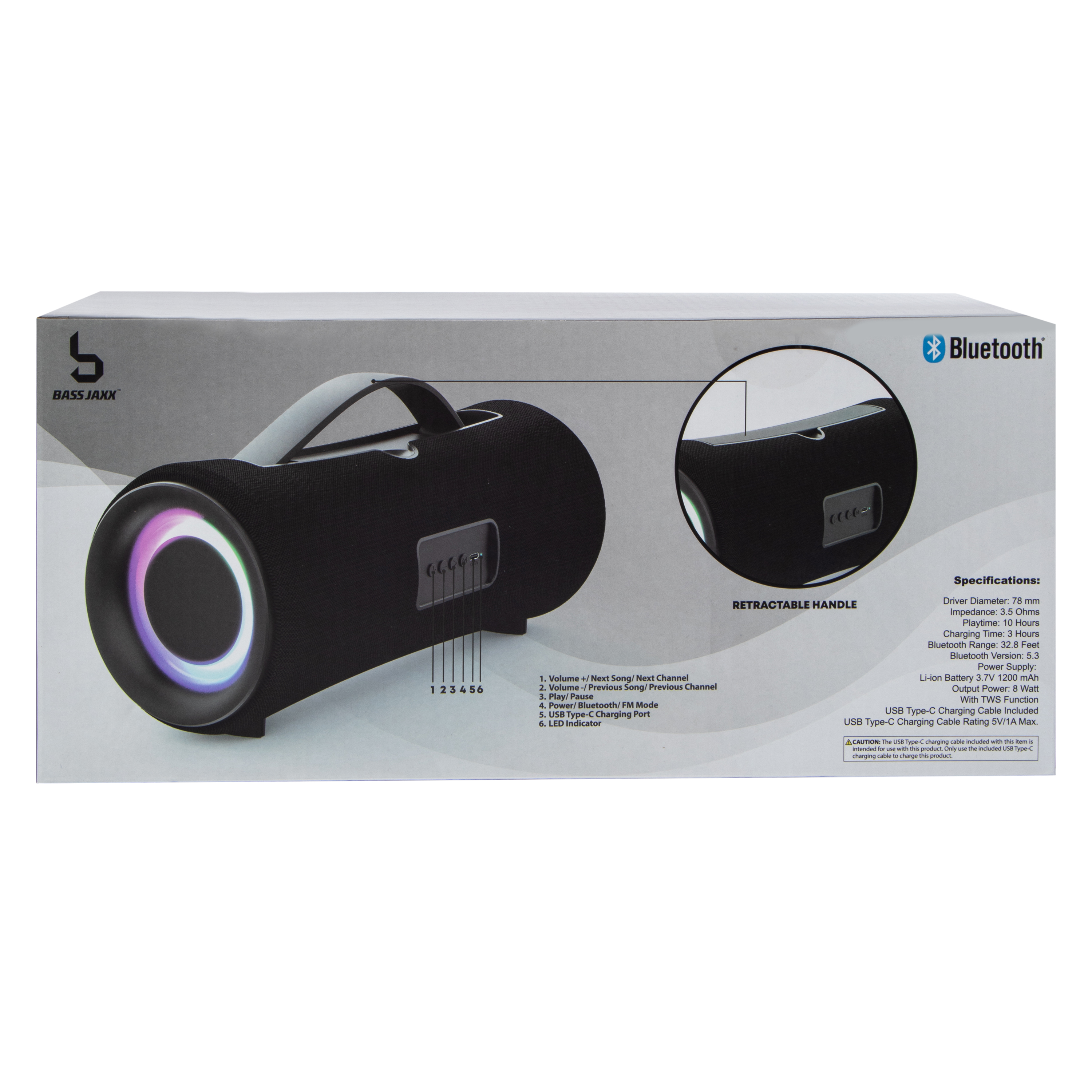 Boost LED Wireless Speaker