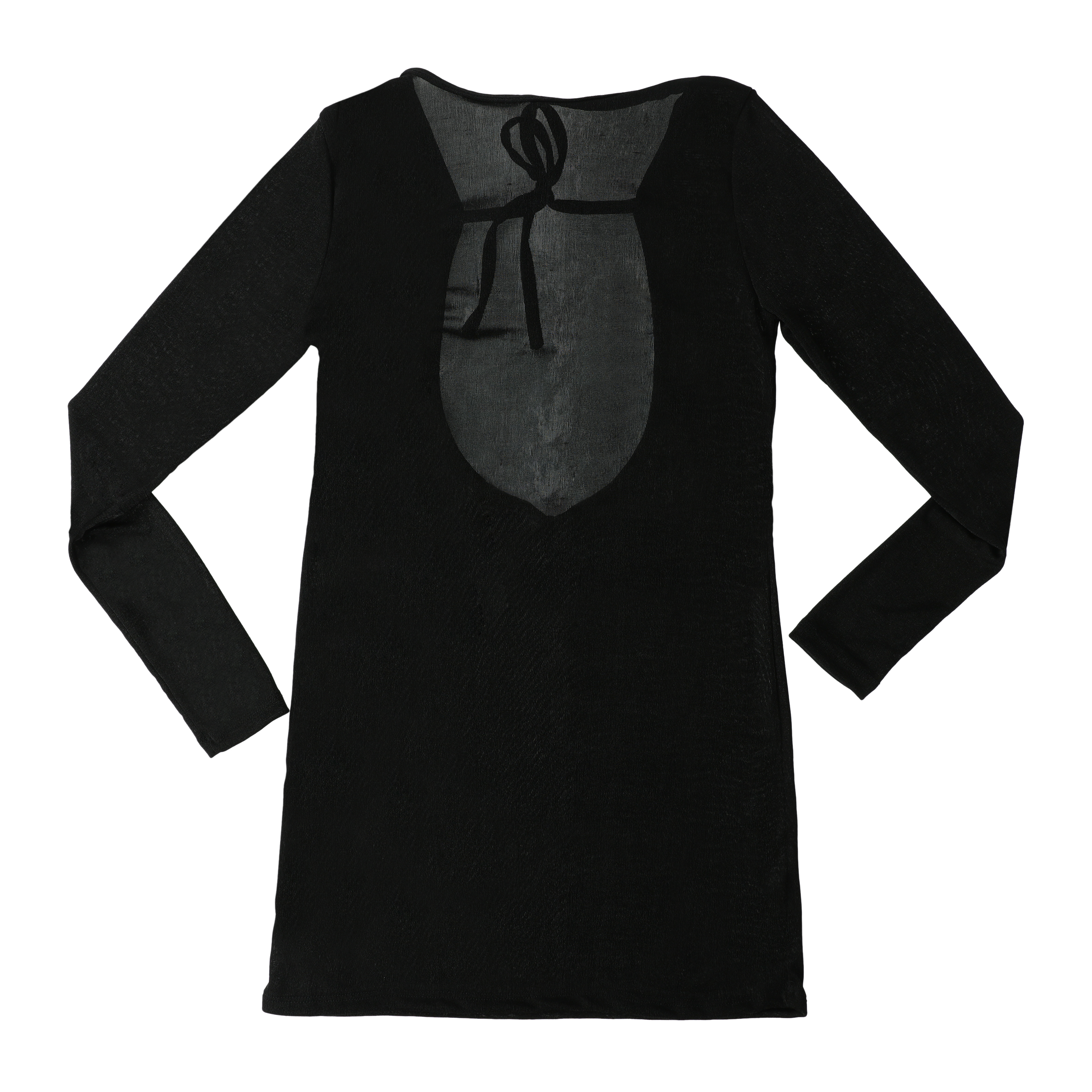 Long-Sleeve Mini Dress