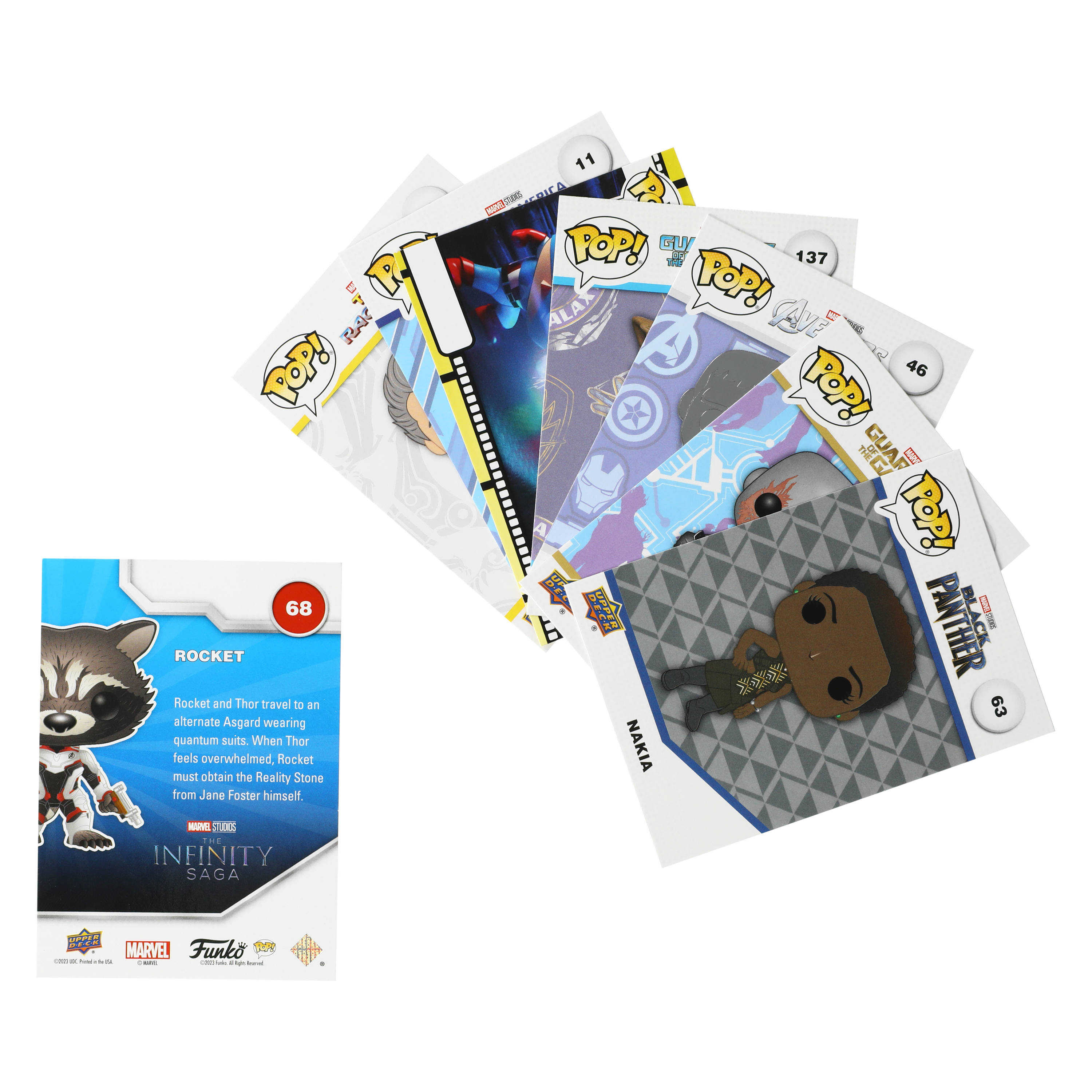 Funko Upper Deck Trading Cards Marvel Infinity Saga Pack