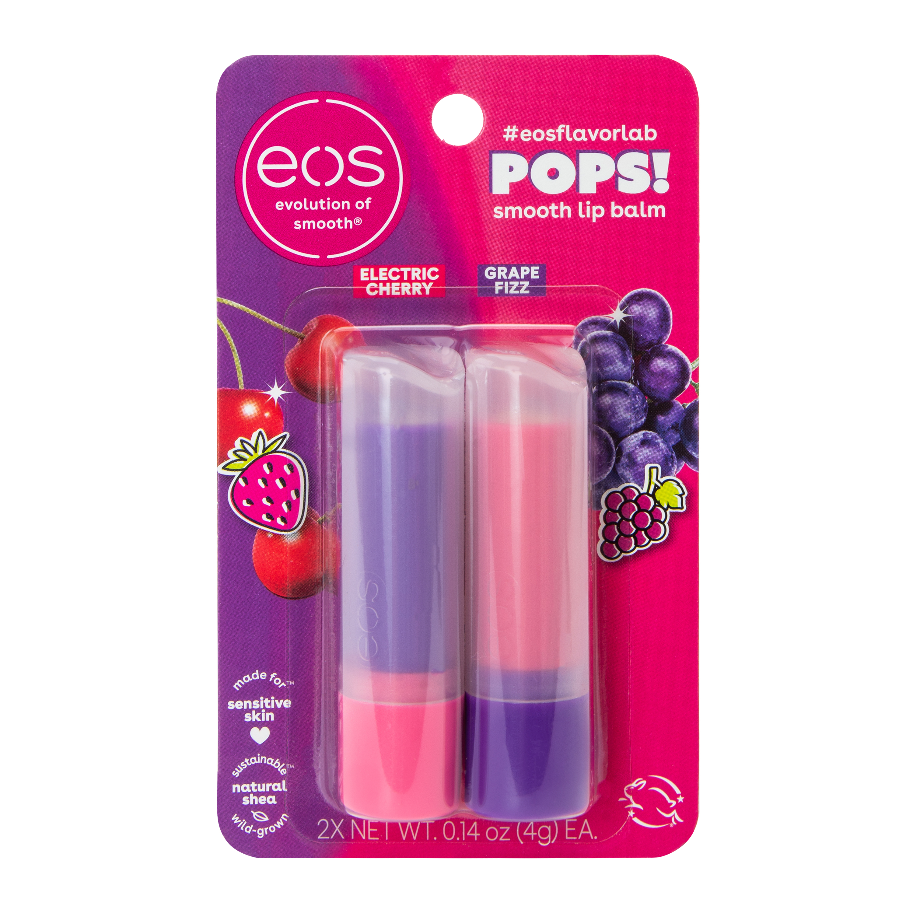Eos® Pops! Smooth Lip Balm 2-Pack