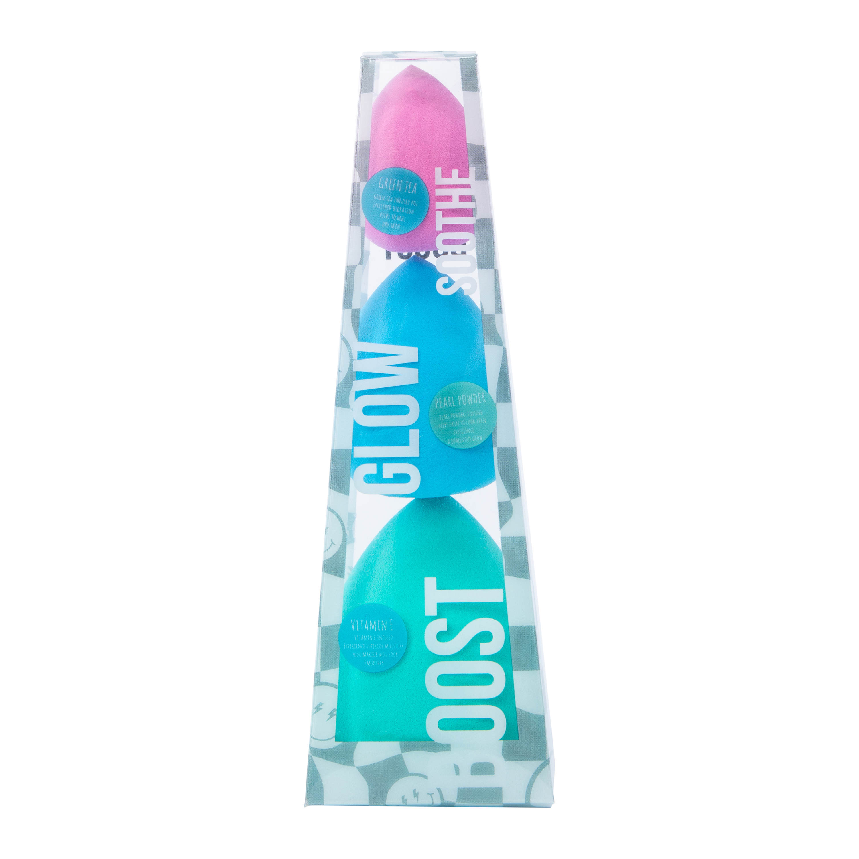 Infused Beauty Sponges 3-Piece Set